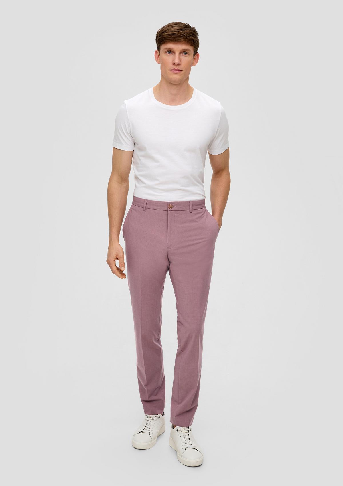 s.OPURE: Suit trousers with a slim leg