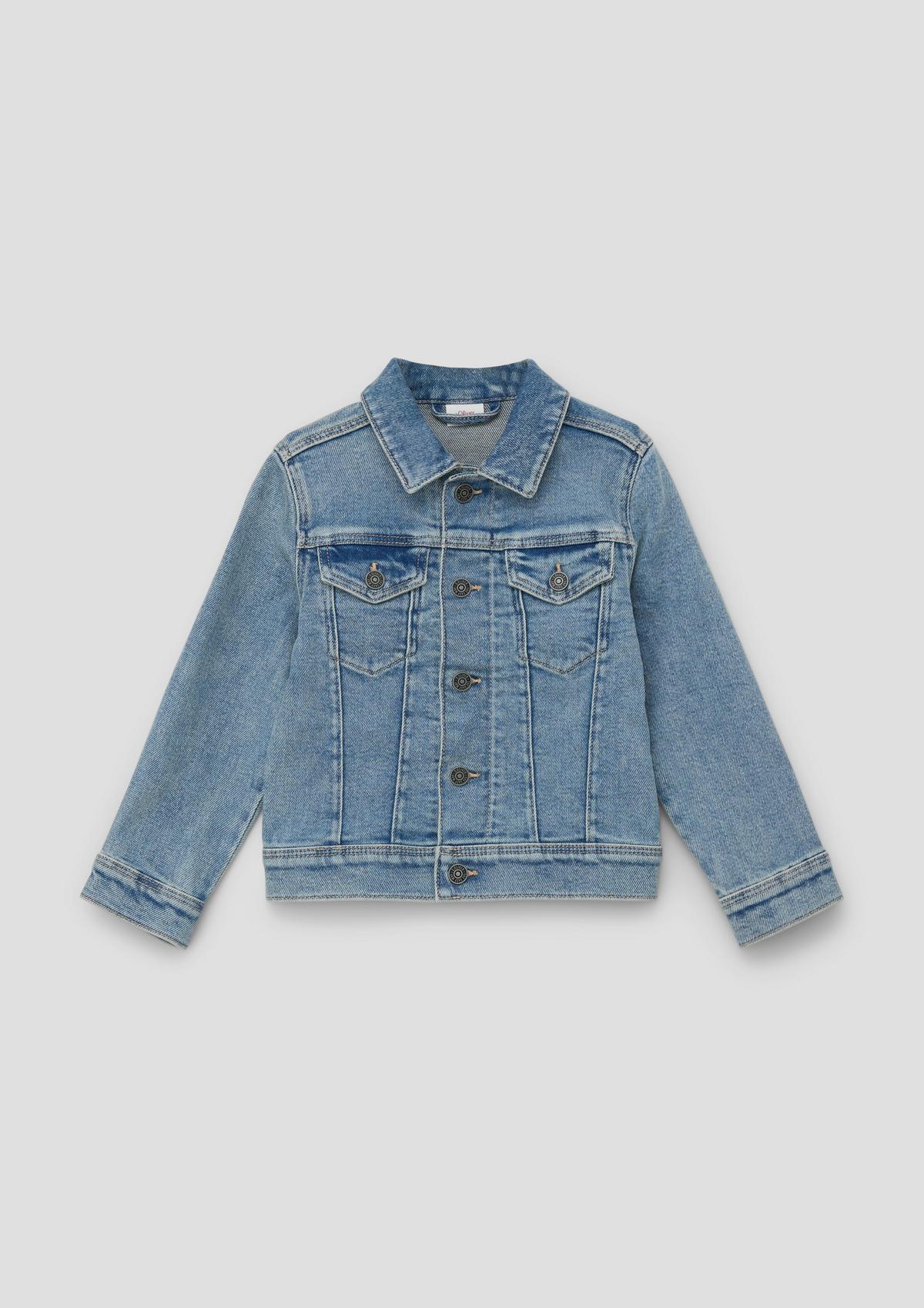 s.Oliver Jeans-Jacke in antaillierter Passform