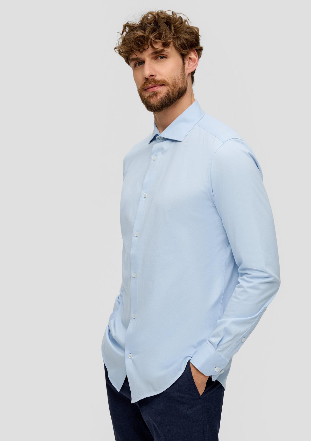 s.Oliver Slim: obleková košile z bavlny