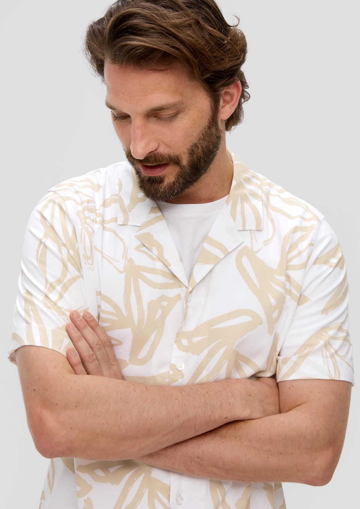 s.Oliver Overhemd met korte mouwen en print all-over