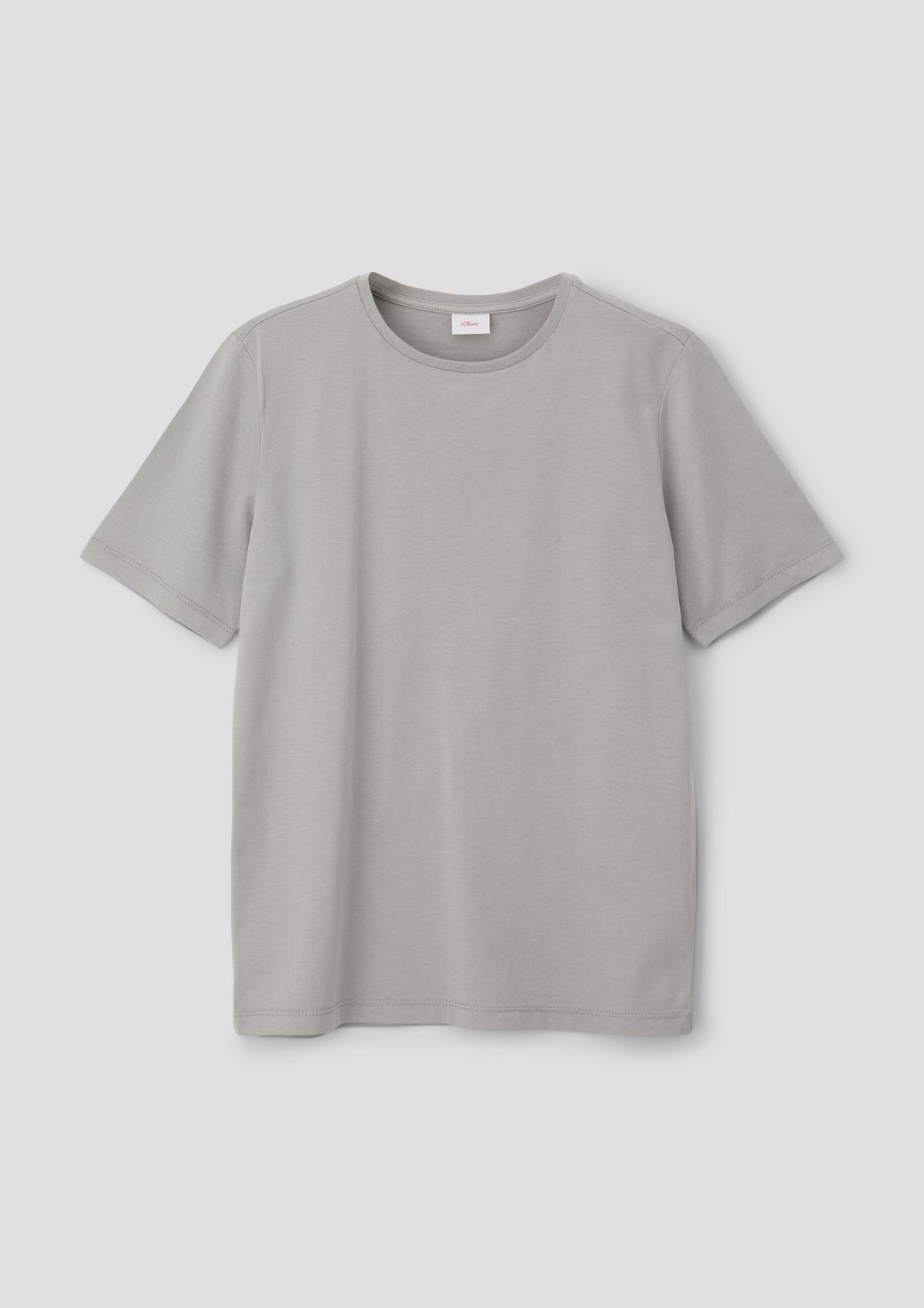 s.Oliver Cotton T-shirt with back print