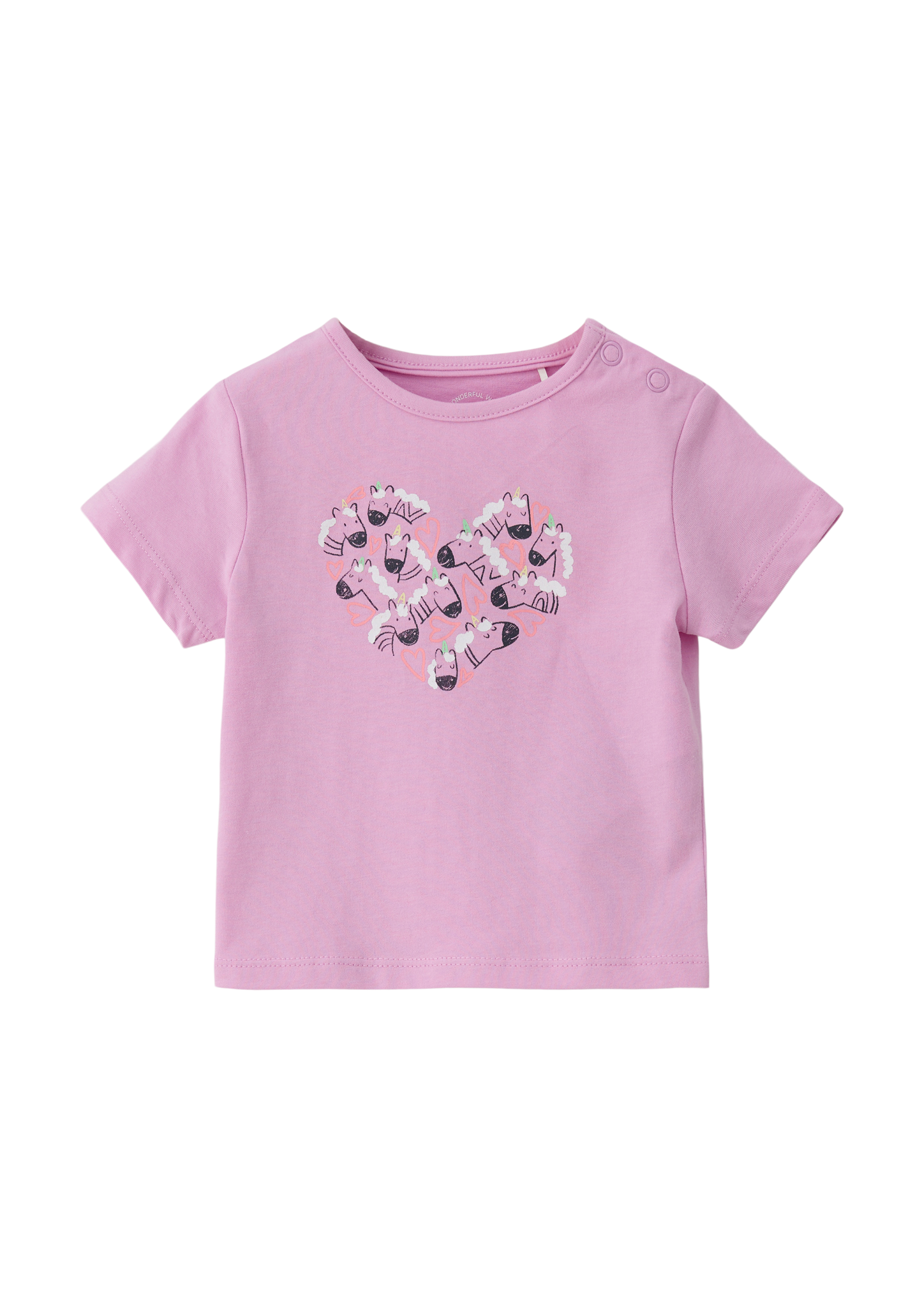 s.Oliver - T-Shirt mit Frontprint, Babys, Rosa