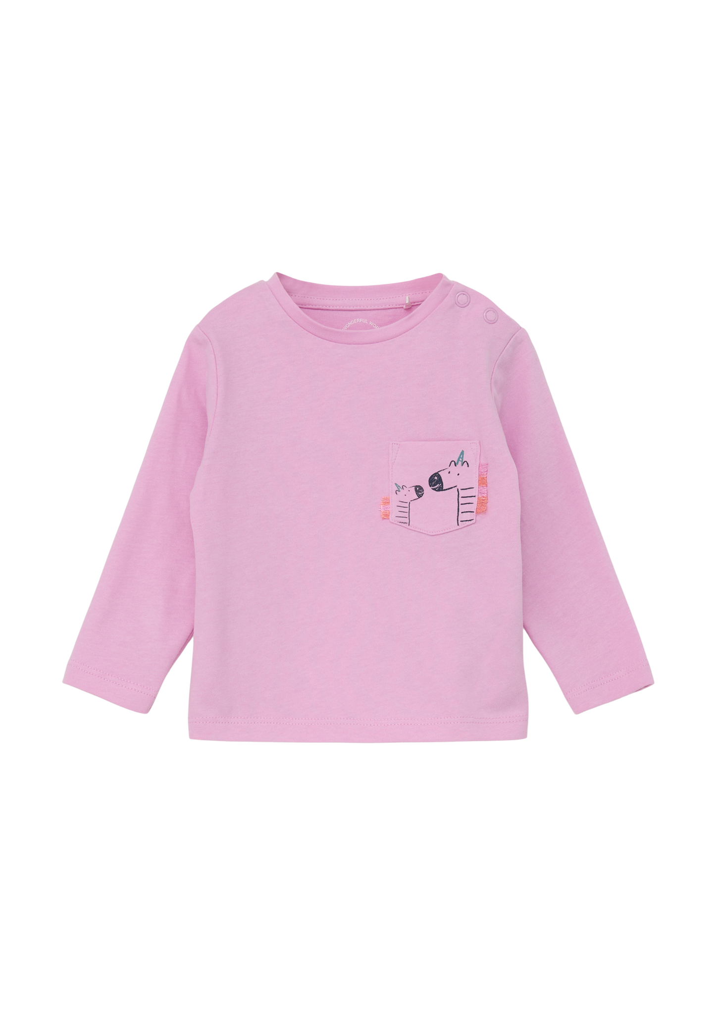 s.Oliver - Longsleeve aus Baumwolle, Babys, Rosa