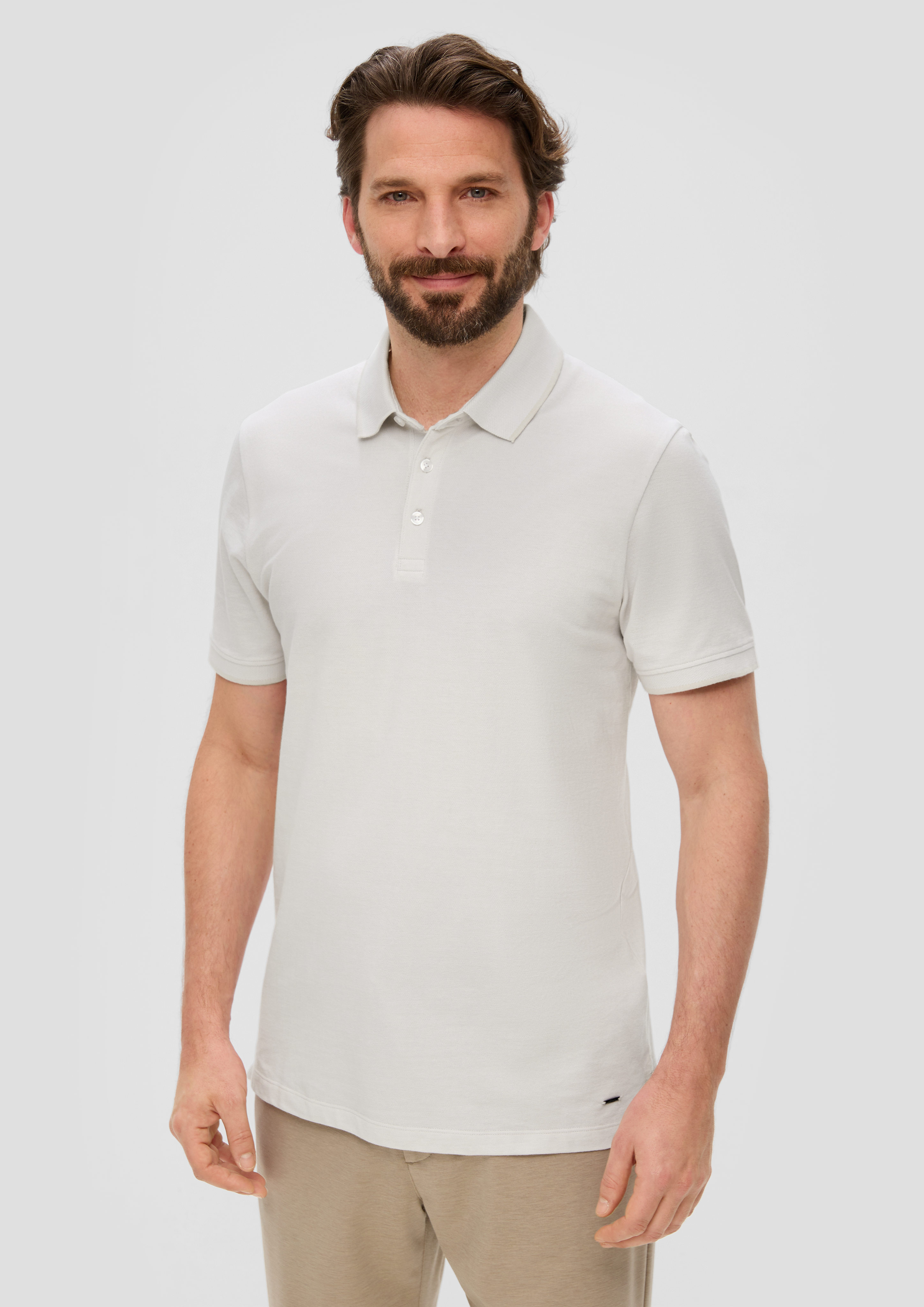 S.Oliver Poloshirt im Slim Fit mit Piquéstruktur