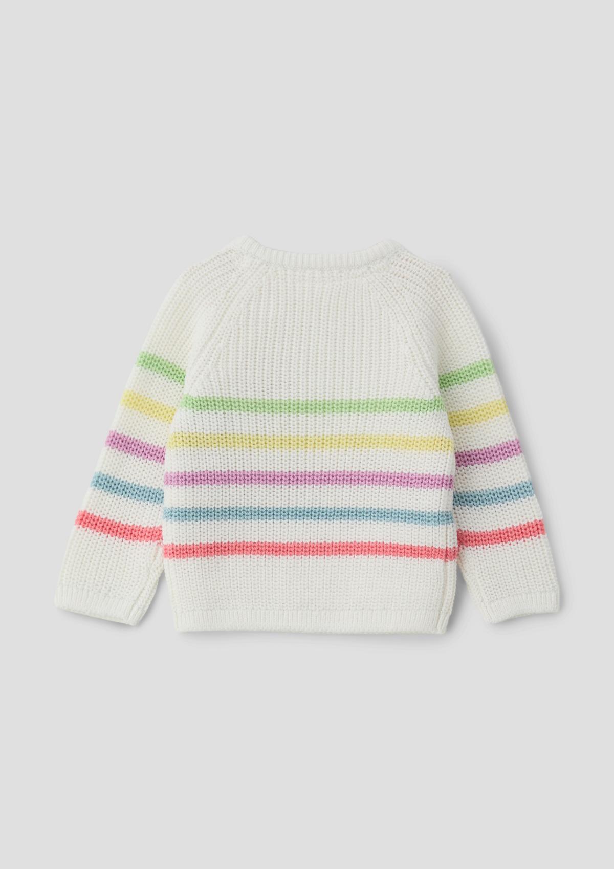 s.Oliver Knitted jumper with buttons