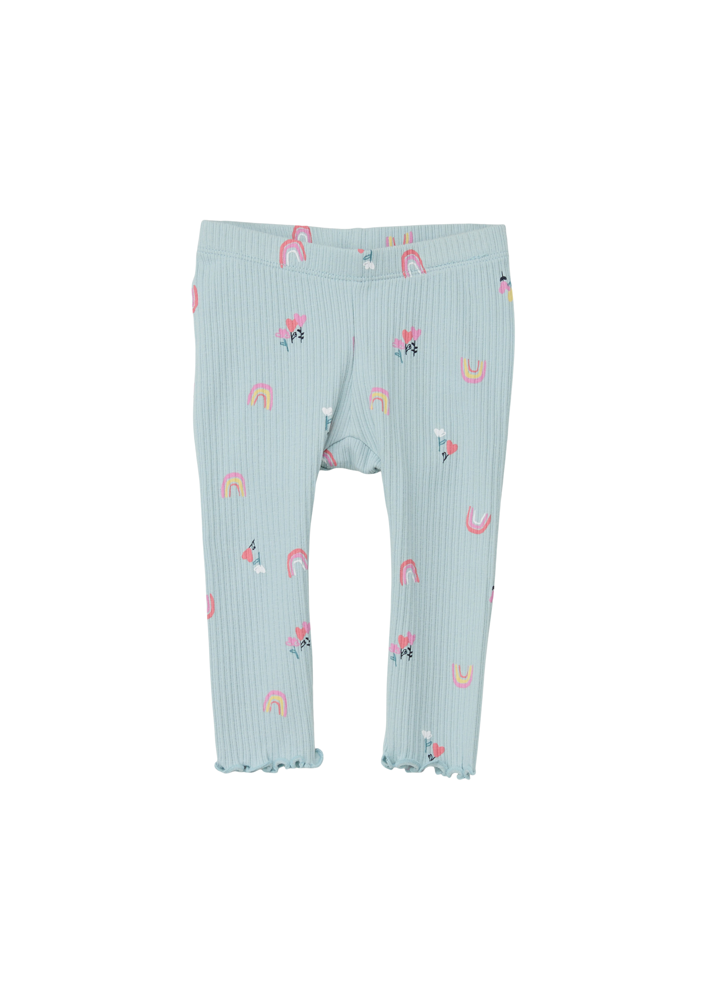 s.Oliver - Leggings aus Rippware, Babys, türkis