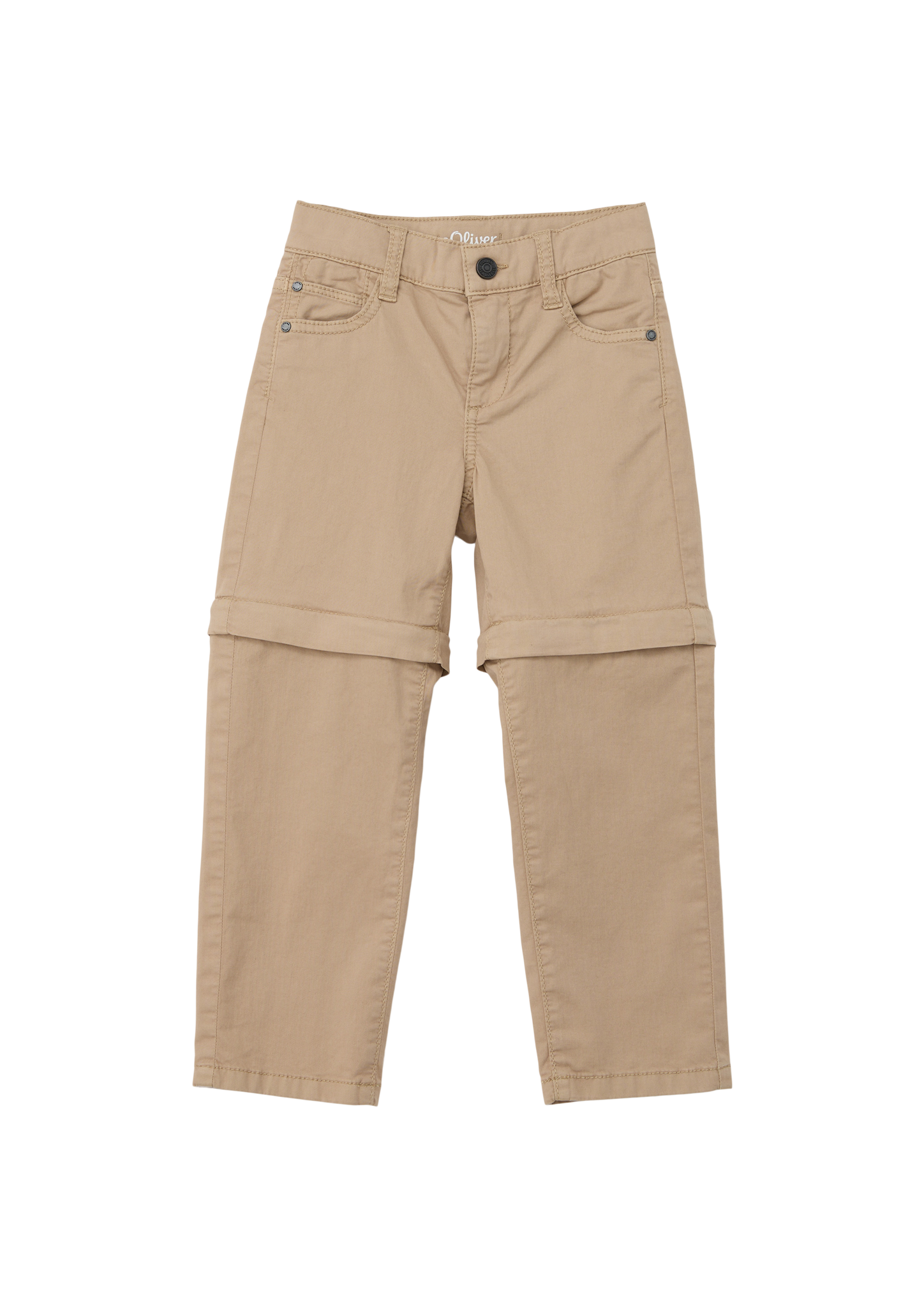 s.Oliver - Relaxed: Hose mit Zip-off-Funktion, Kinder, Beige