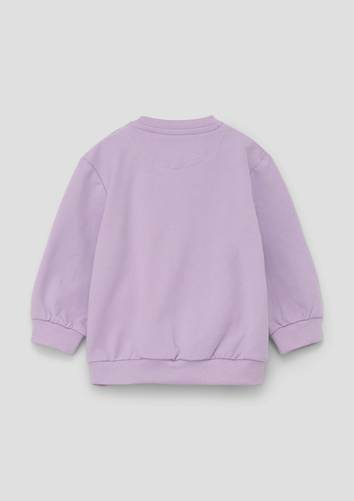 s.Oliver Sweatshirt with a glittery print