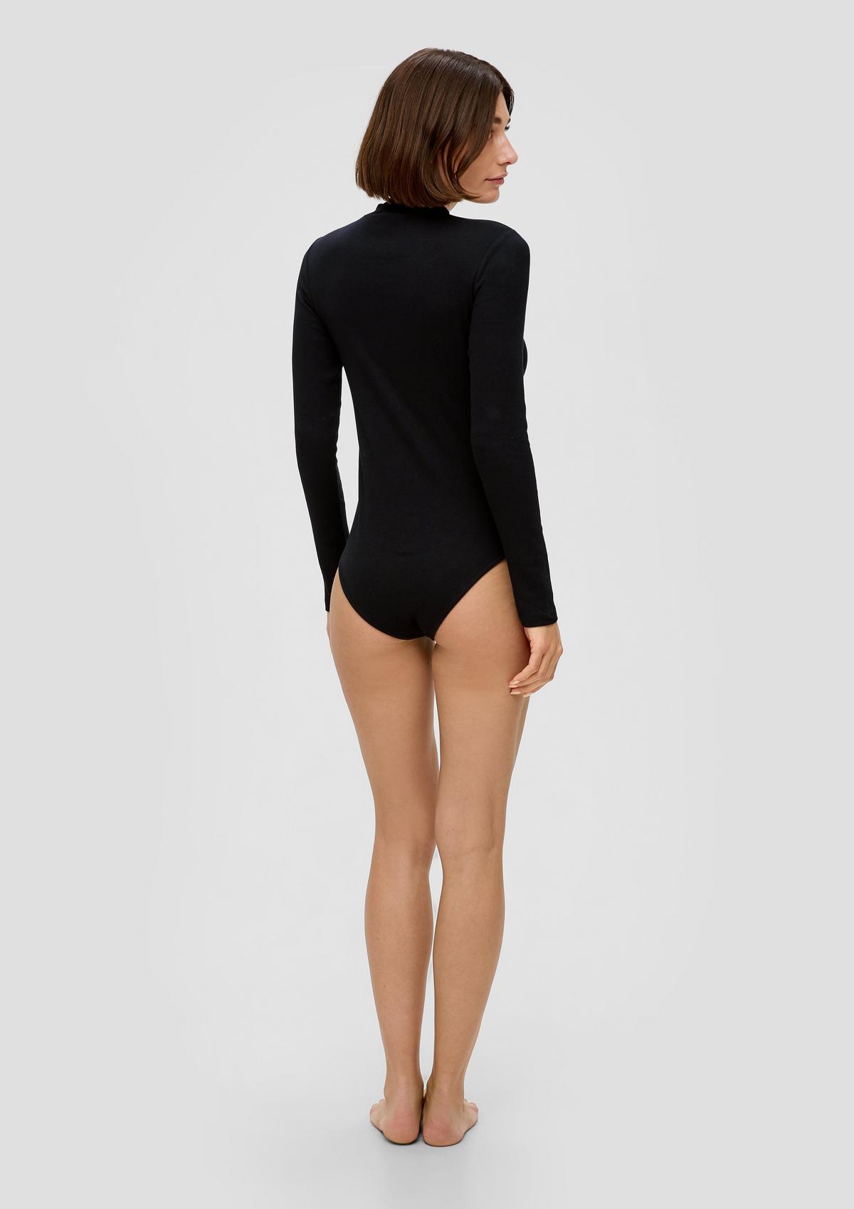 s.Oliver Ribbed jersey body