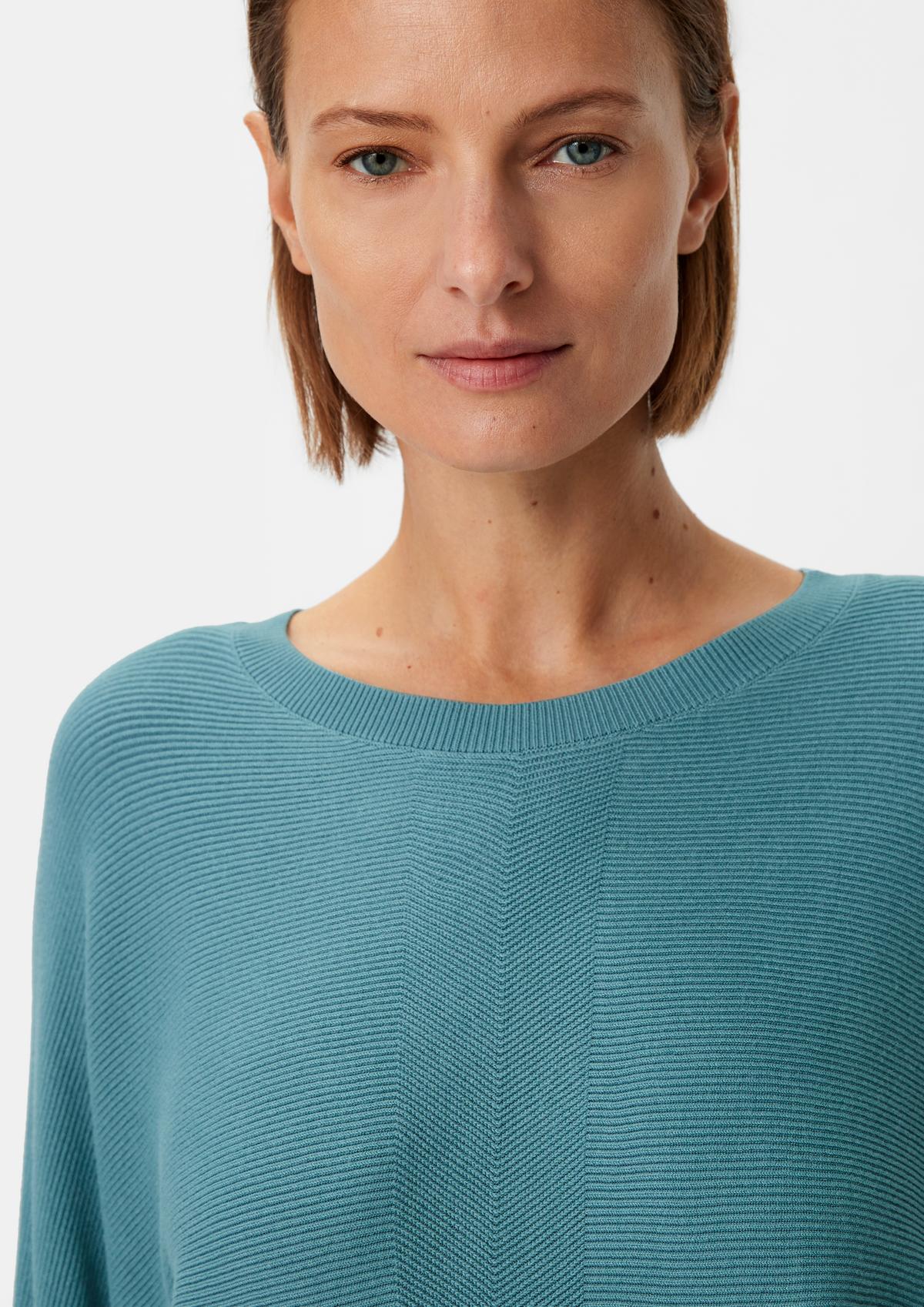 comma Knitted jumper with textured pattern