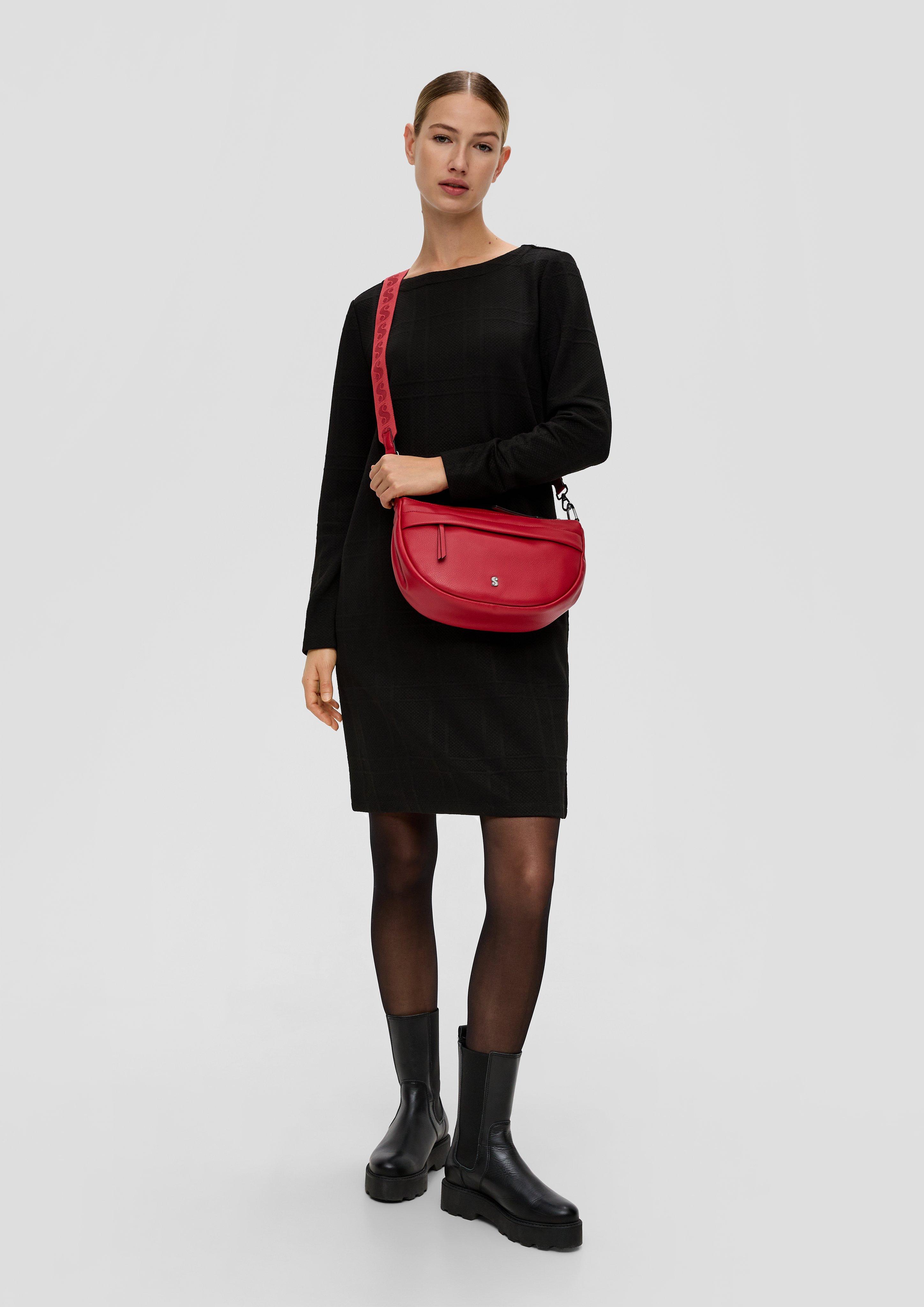 Robe Combo Jacquard Rouge Marron Free People Taille L - Neuve Avec étiquettes - Prix Neuf 90€