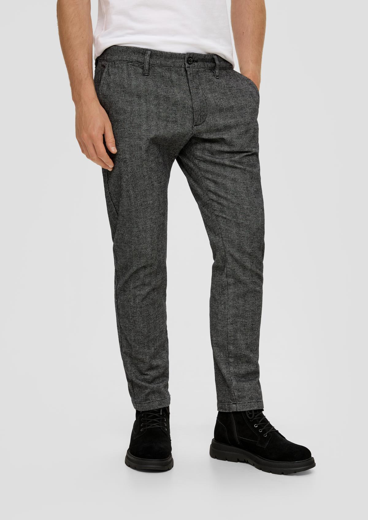 s.Oliver Regular fit: stretch cotton trousers