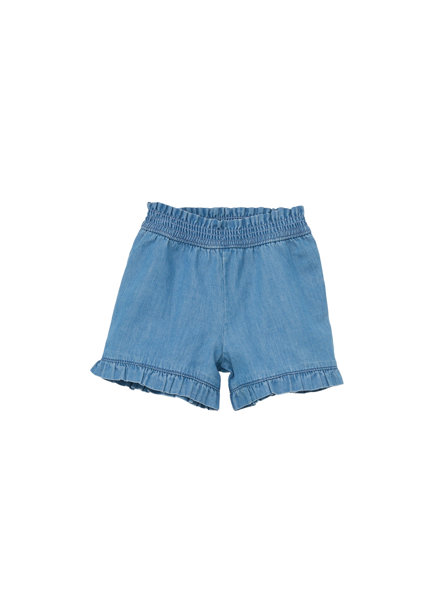 s.Oliver - Jeans -Shorts / Regular Fit / High Rise / Elastischer Bund, Babys, blau