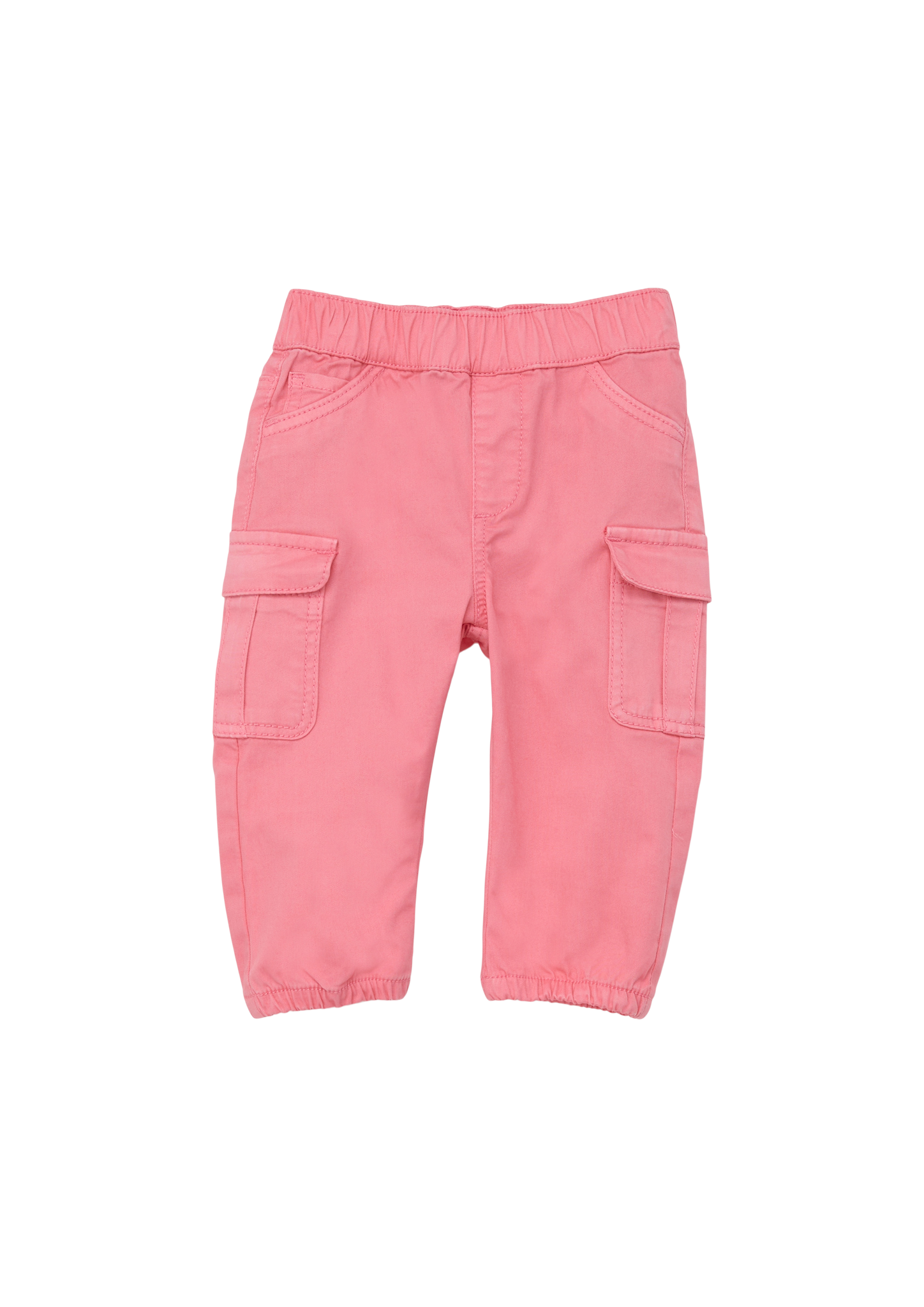 s.Oliver - Cargohose aus Baumwollstretch, Babys, Rosa