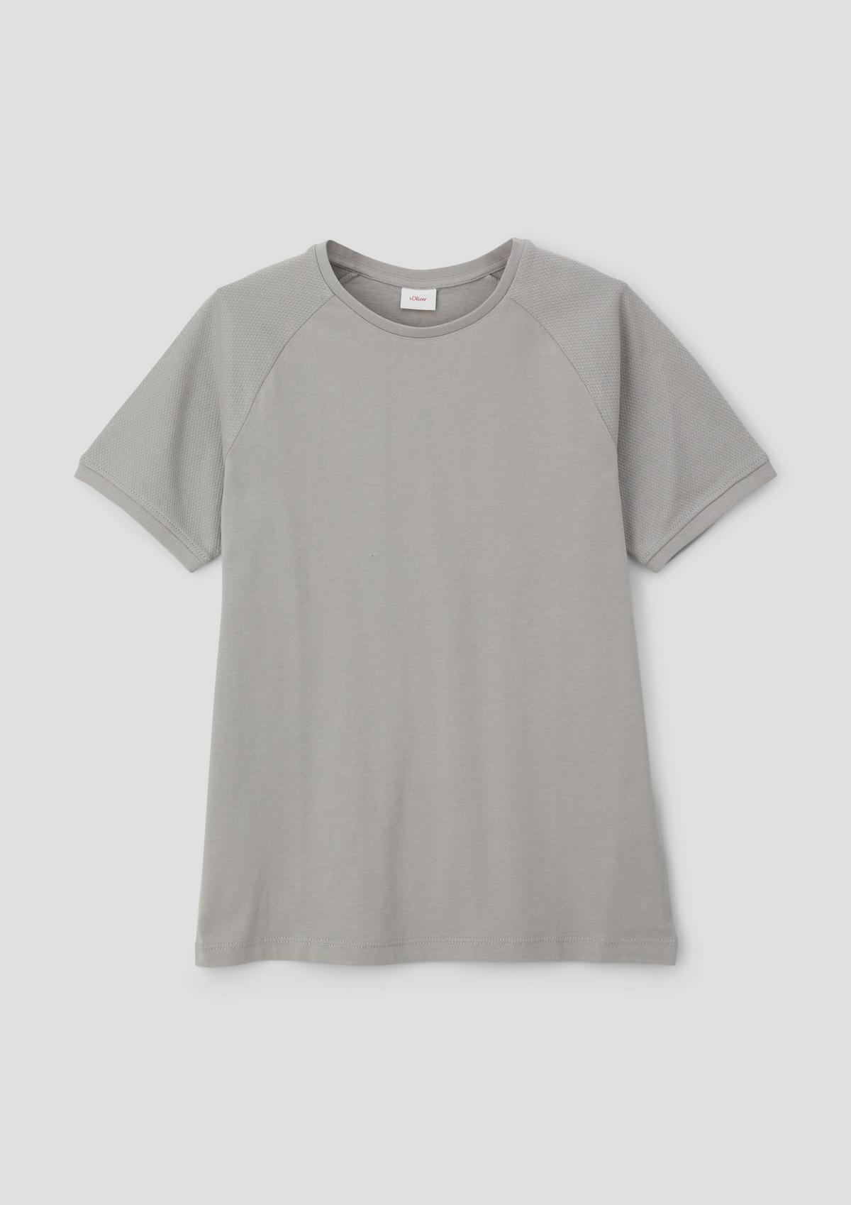 s.Oliver T-shirt à manches en mesh