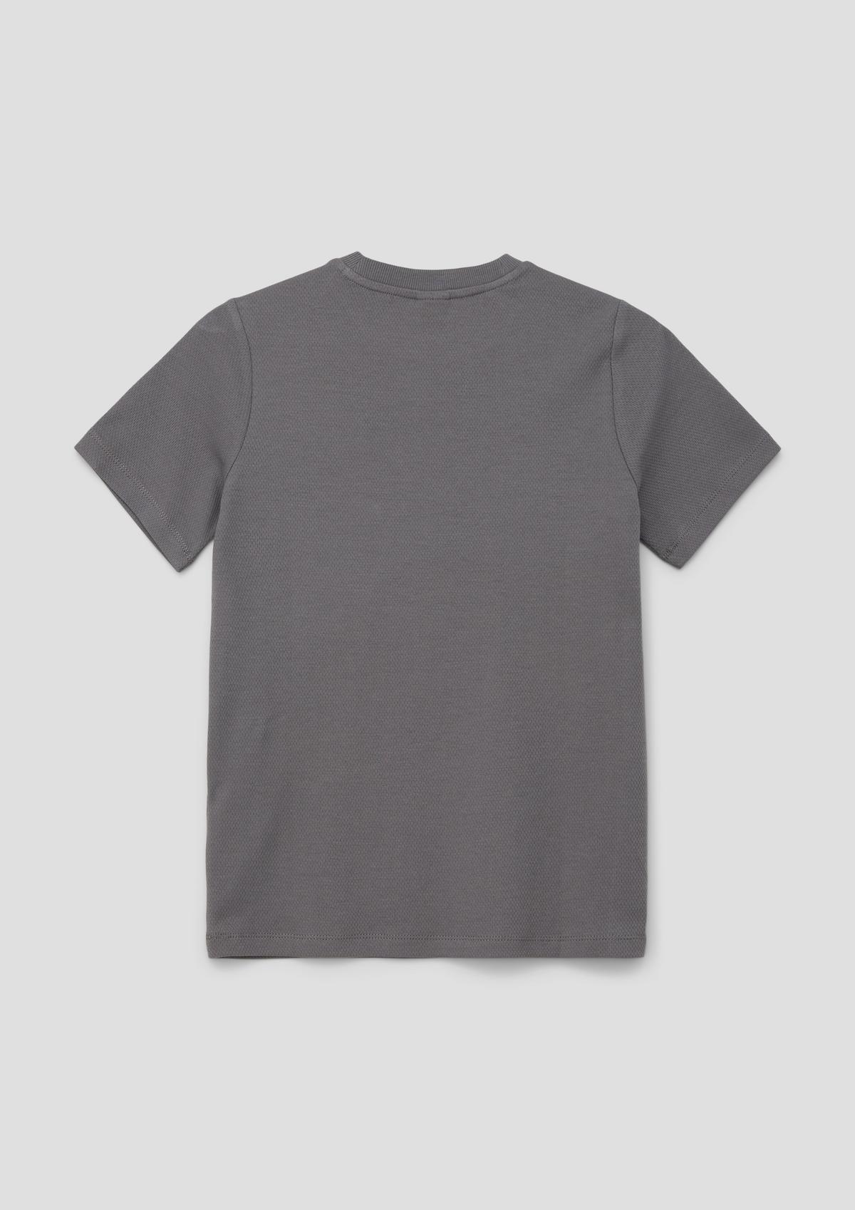 s.Oliver T-Shirt aus Mesh-Fabric