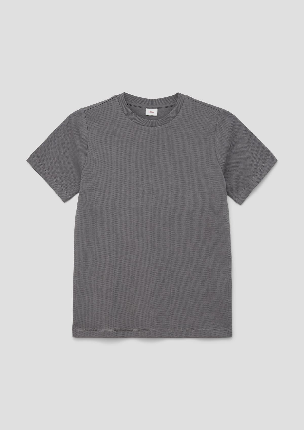 s.Oliver T-Shirt aus Mesh-Fabric