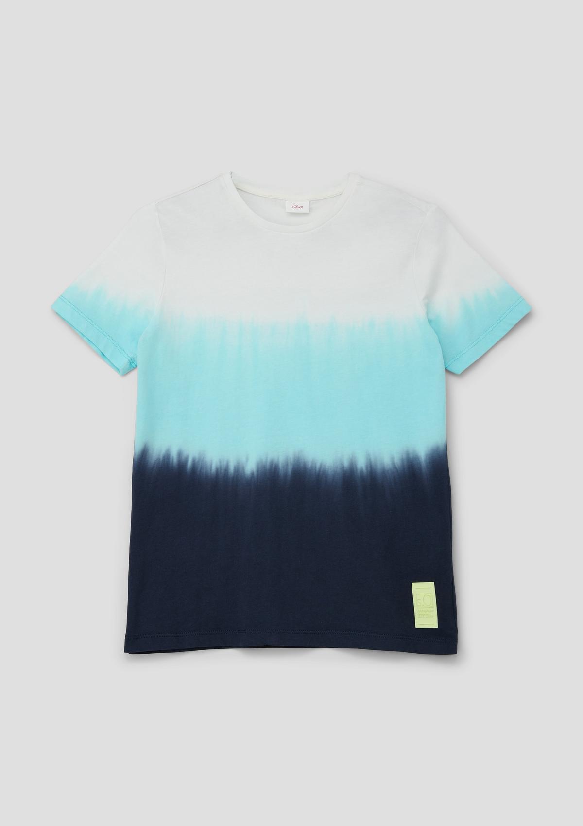 s.Oliver T-shirt met garment-dye