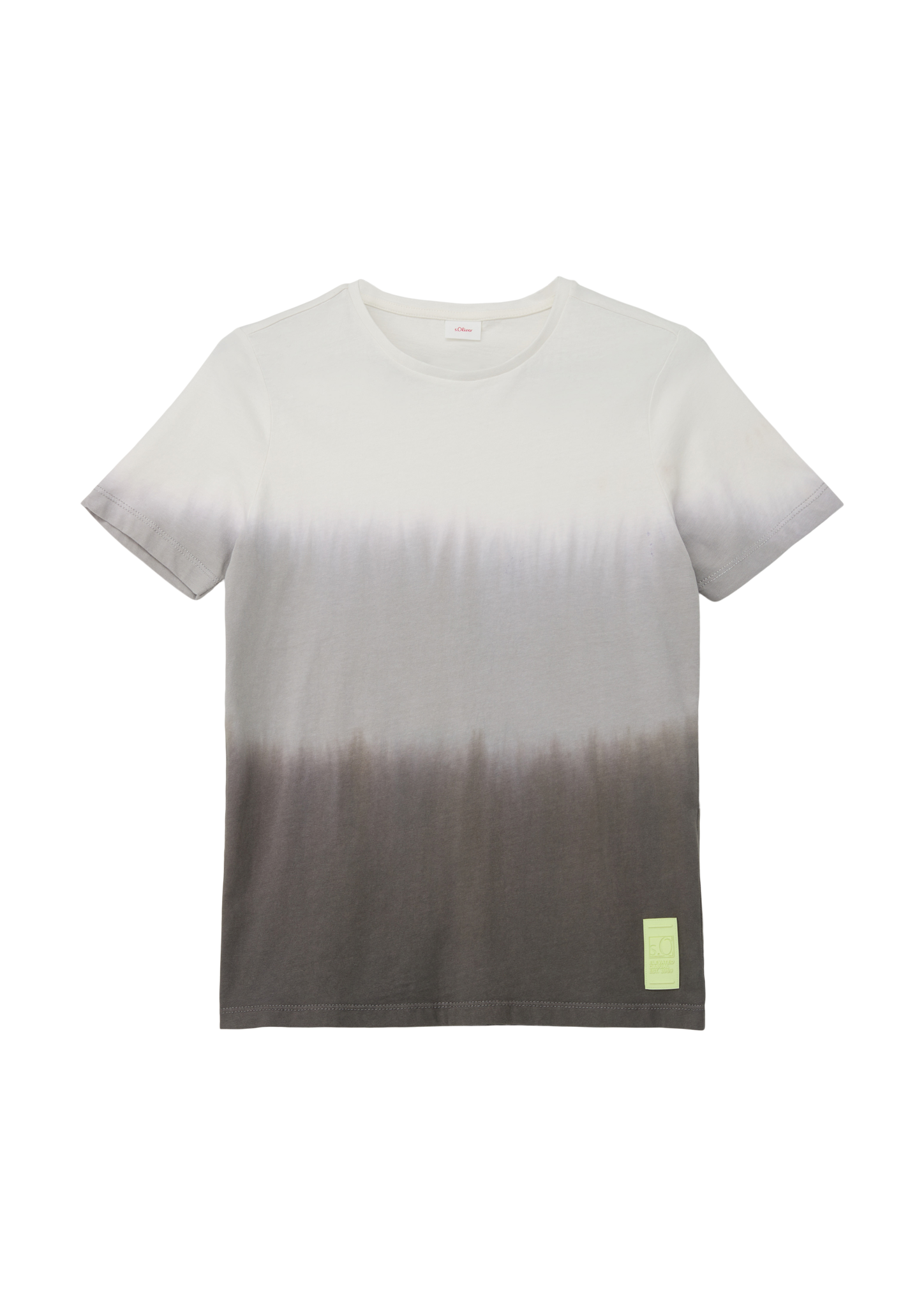 Thumbnail - s.Oliver - T-Shirt mit Garment Dye, Jungen, grau