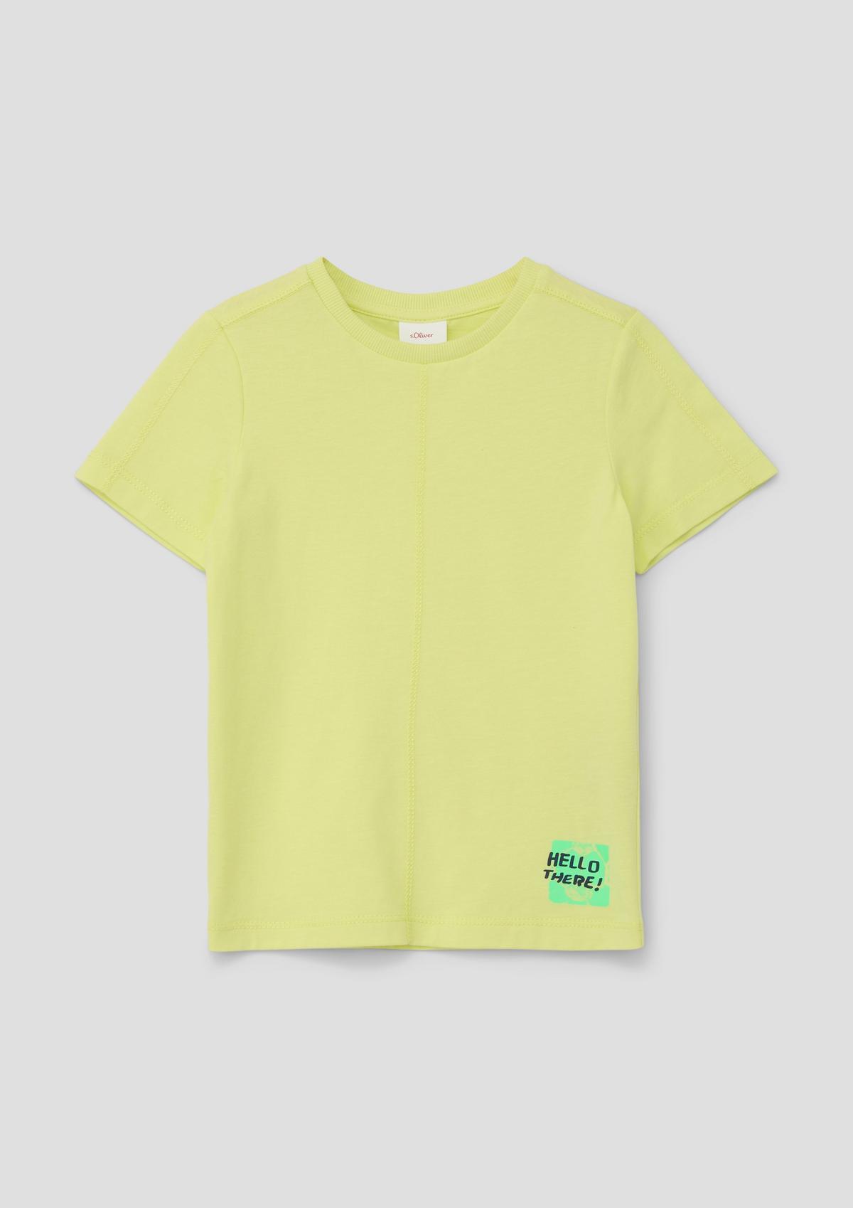 s.Oliver T-shirt met siernaad