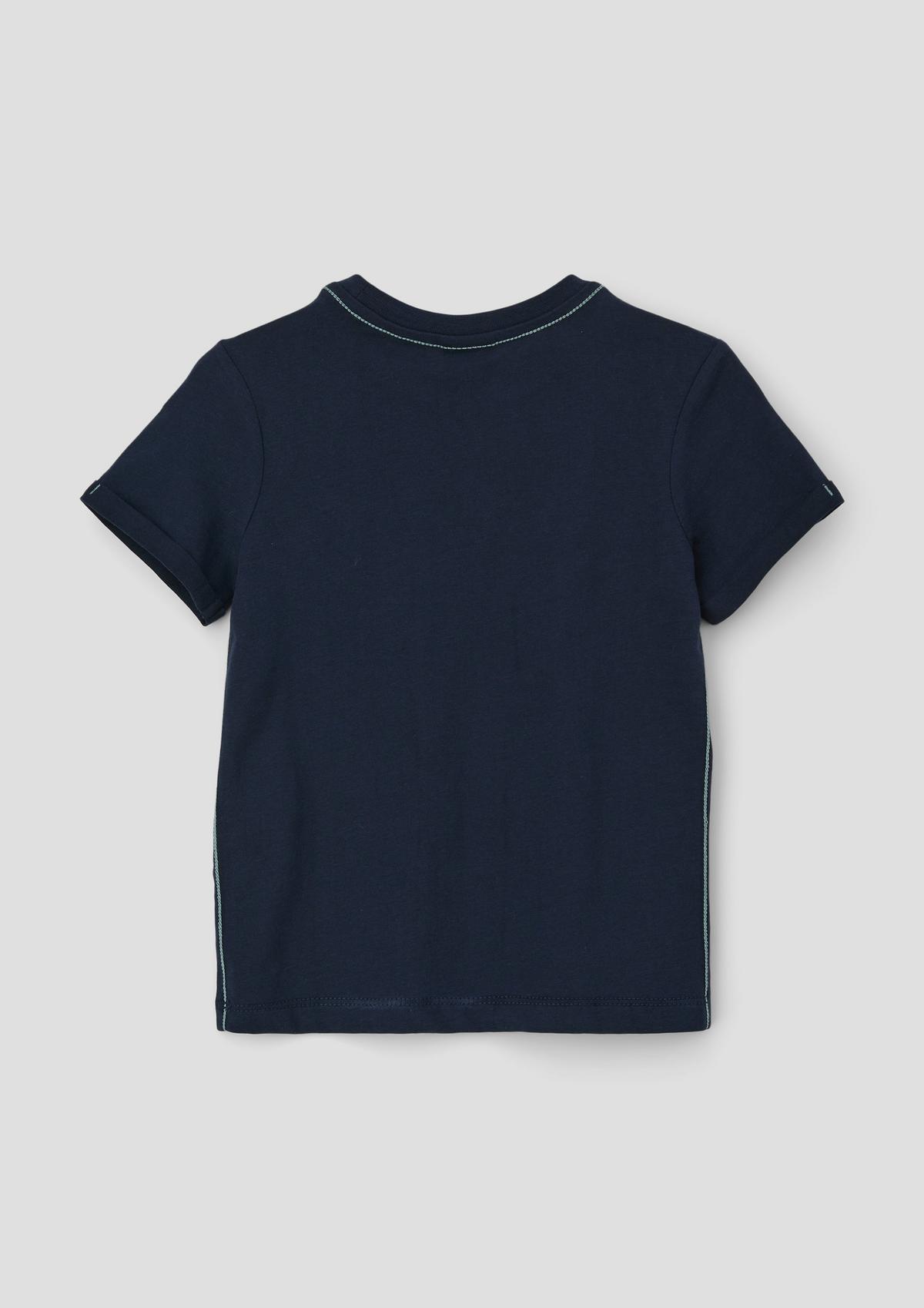 s.Oliver T-shirt with contrast seams