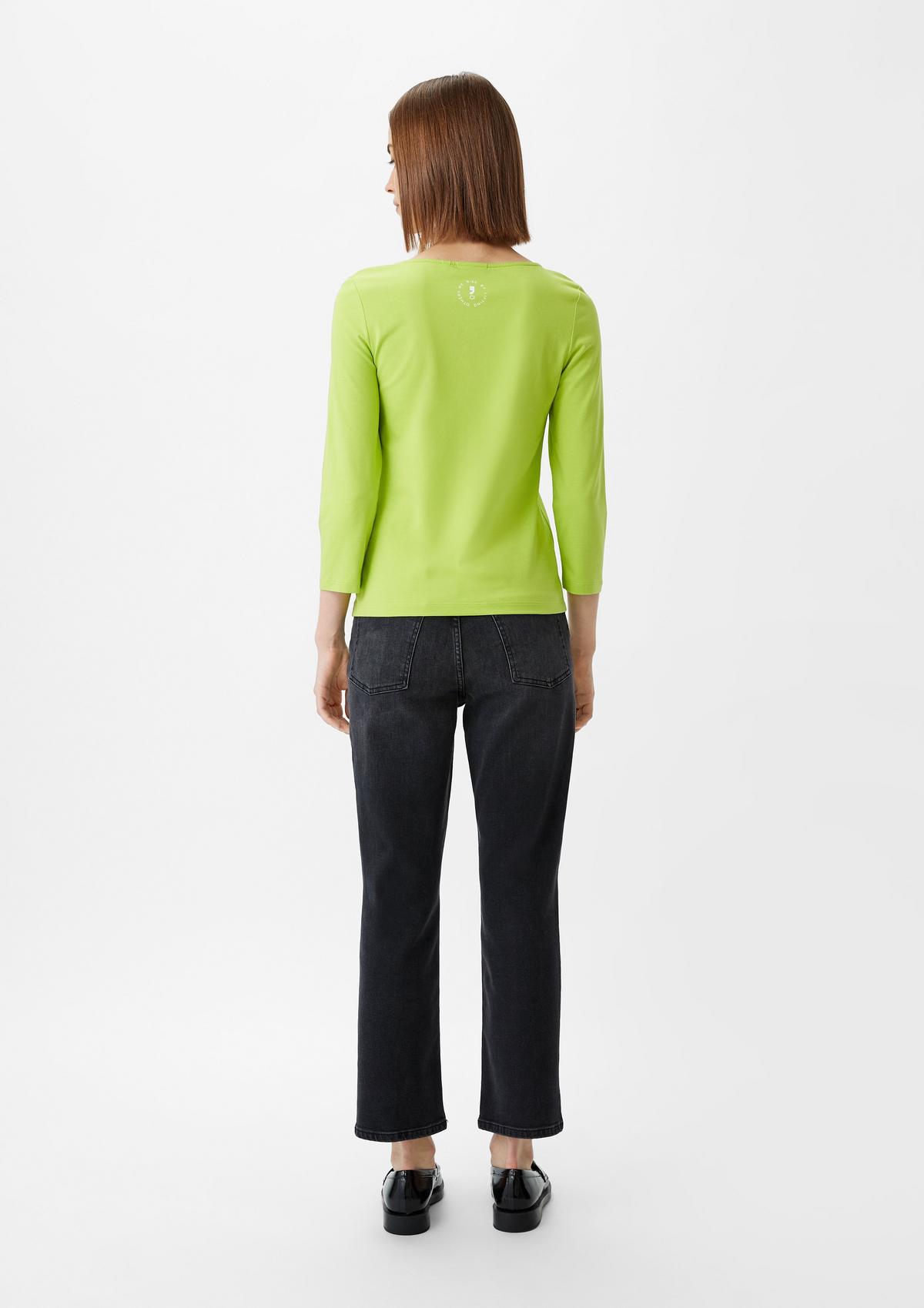 comma Top with 3/4-length sleeves