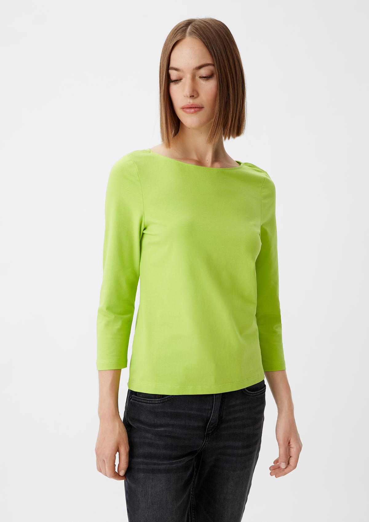 comma Top with 3/4-length sleeves