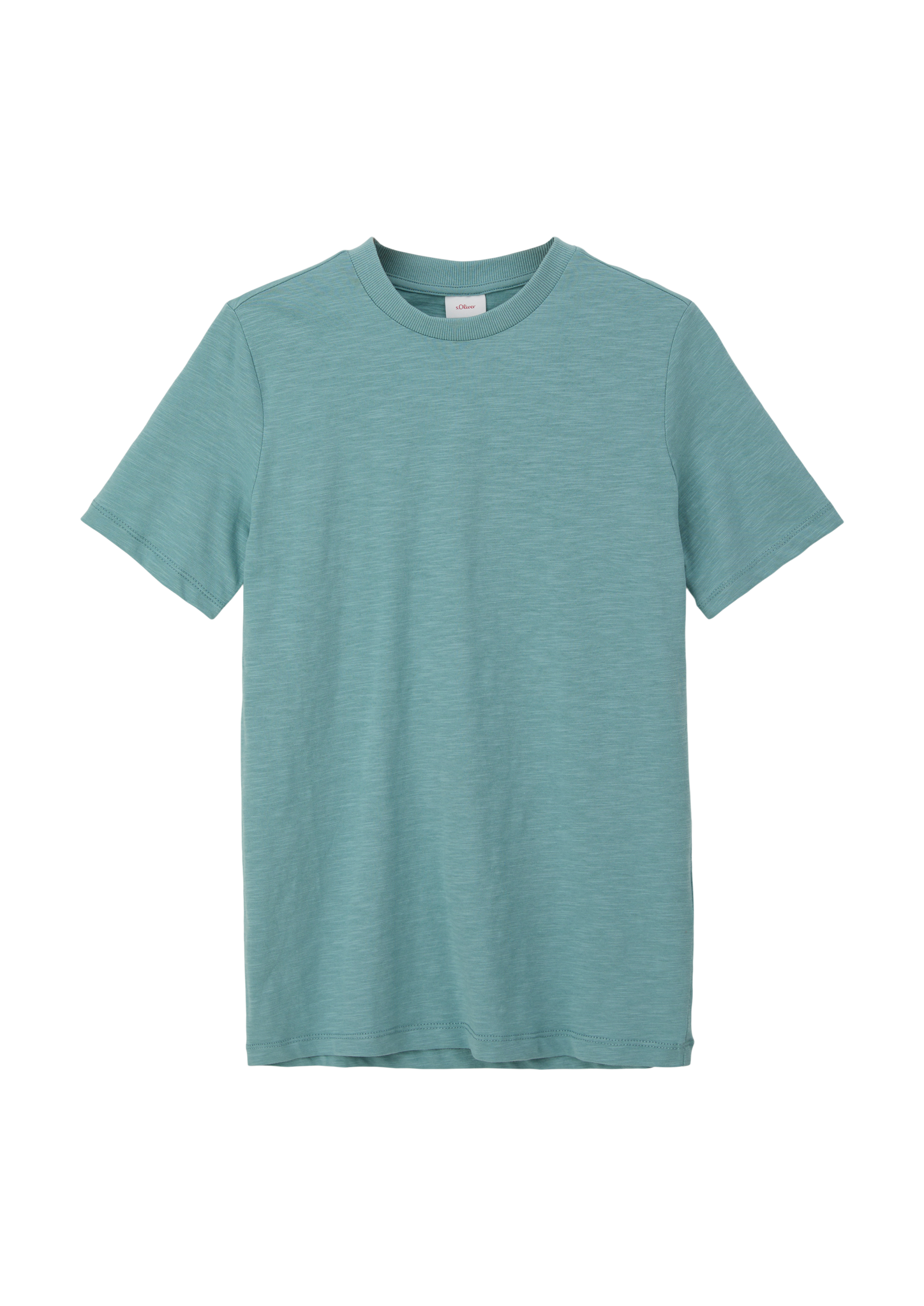 s.Oliver - T-Shirt mit Rückenprint, Jungen, Blau