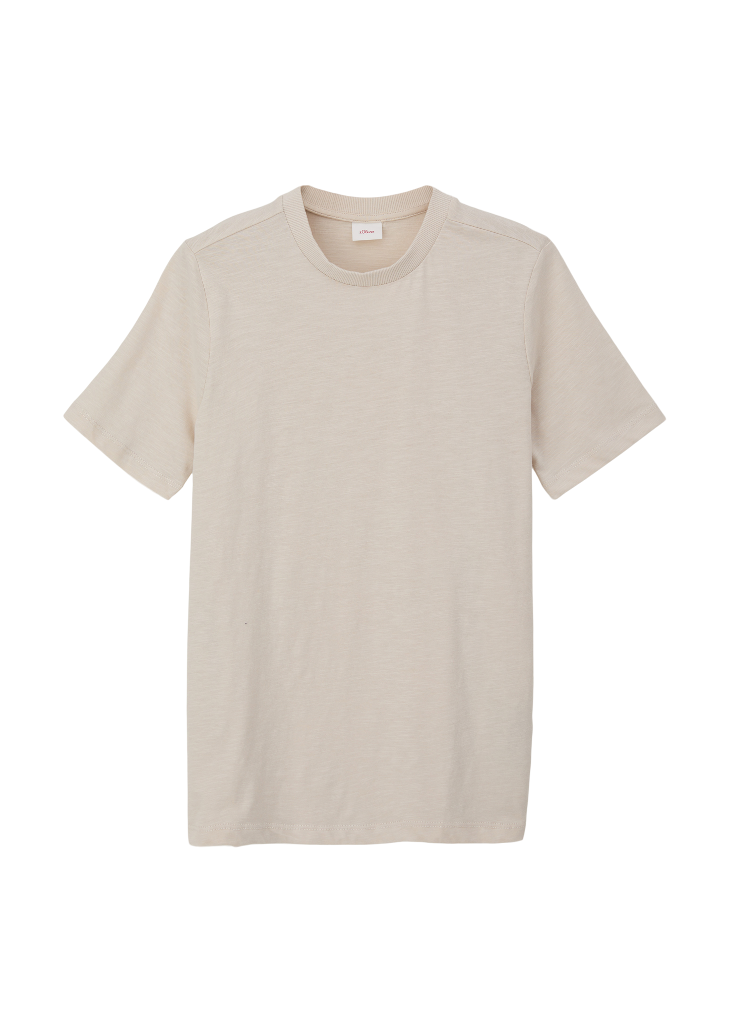 s.Oliver - T-Shirt mit Rückenprint, Jungen, Beige