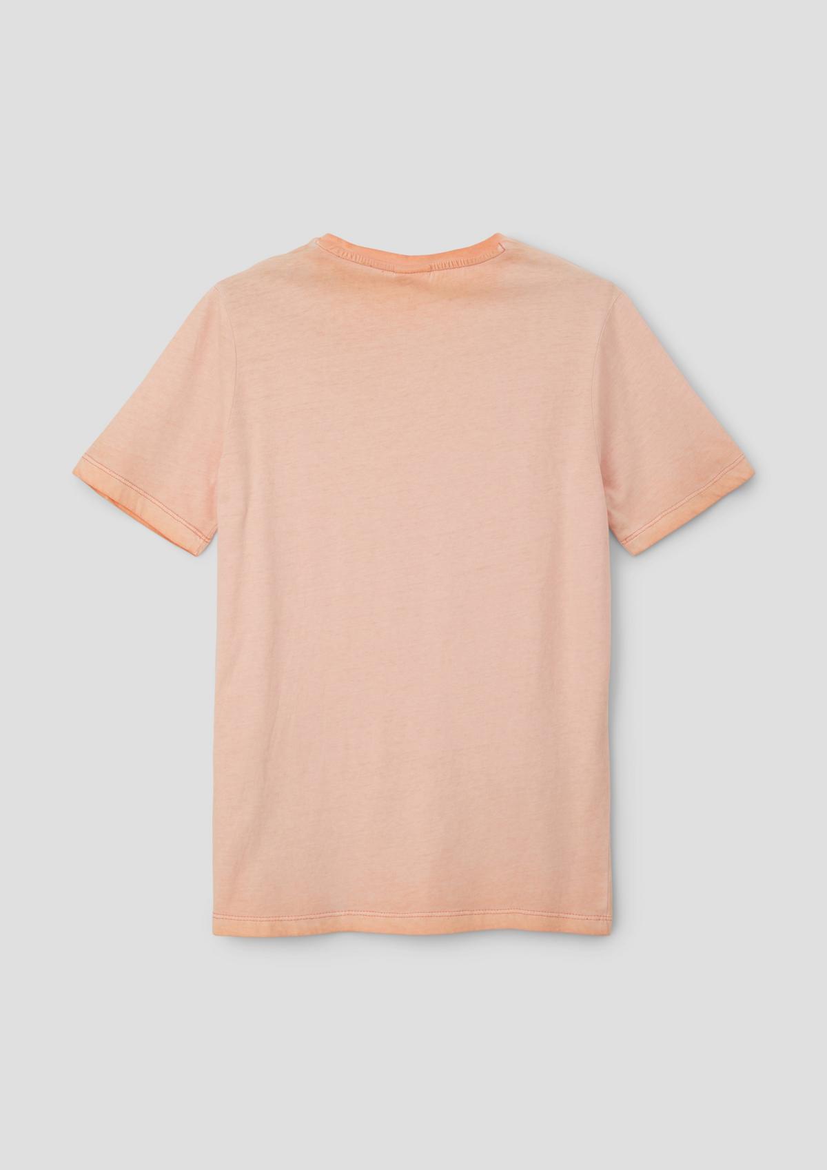s.Oliver T-shirt met garment-dye