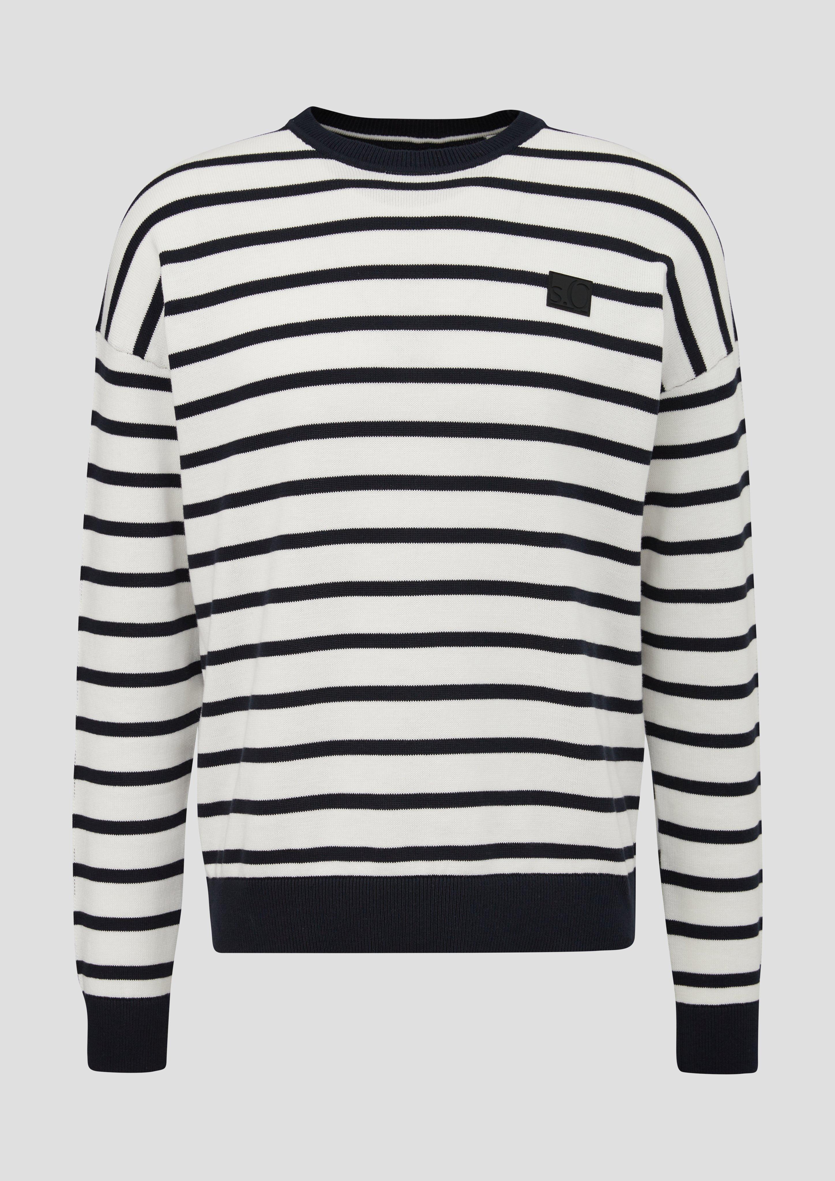 s.Oliver Strickpullover mit Crew Neck