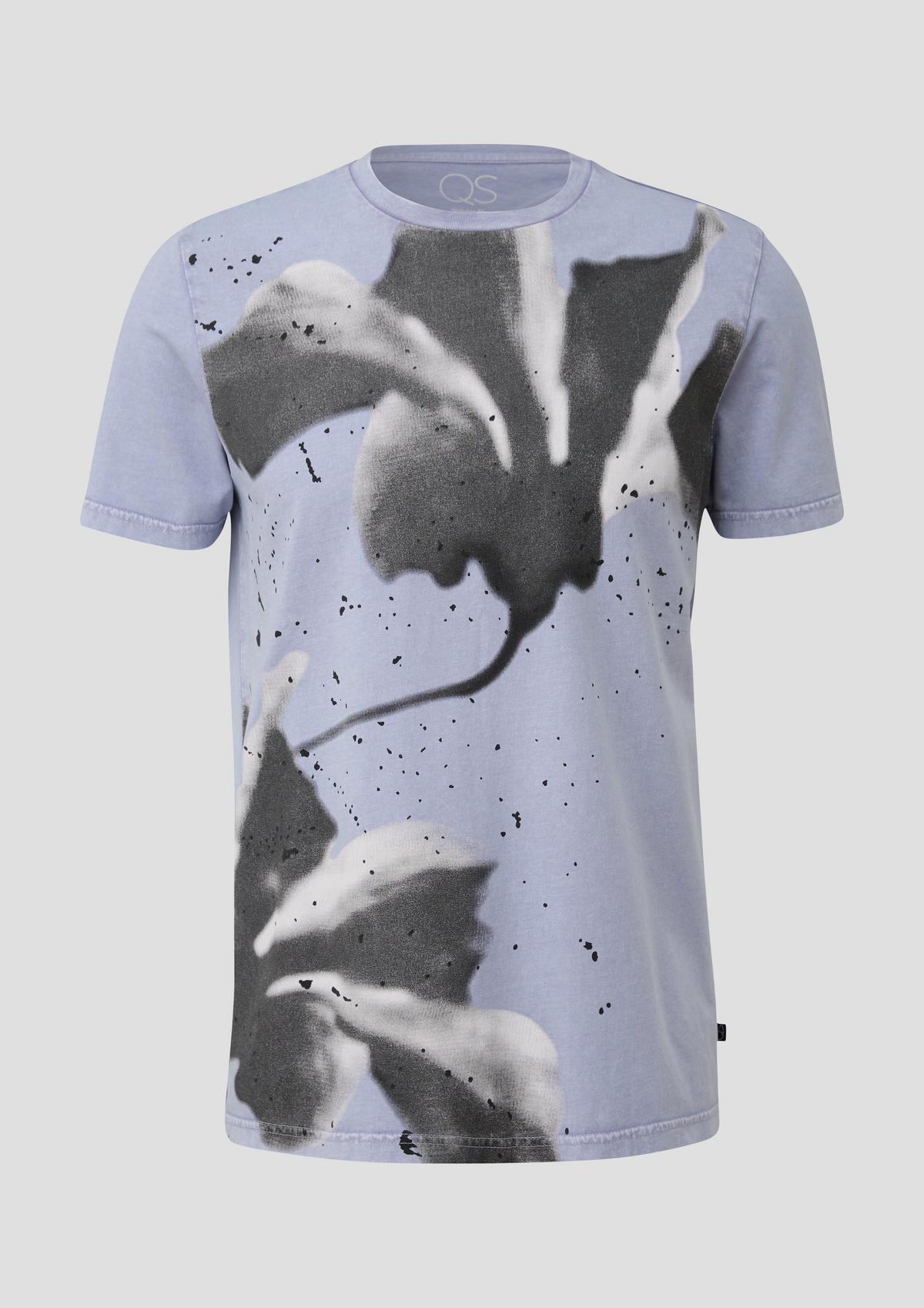 s.Oliver Pure cotton T-shirt with front print