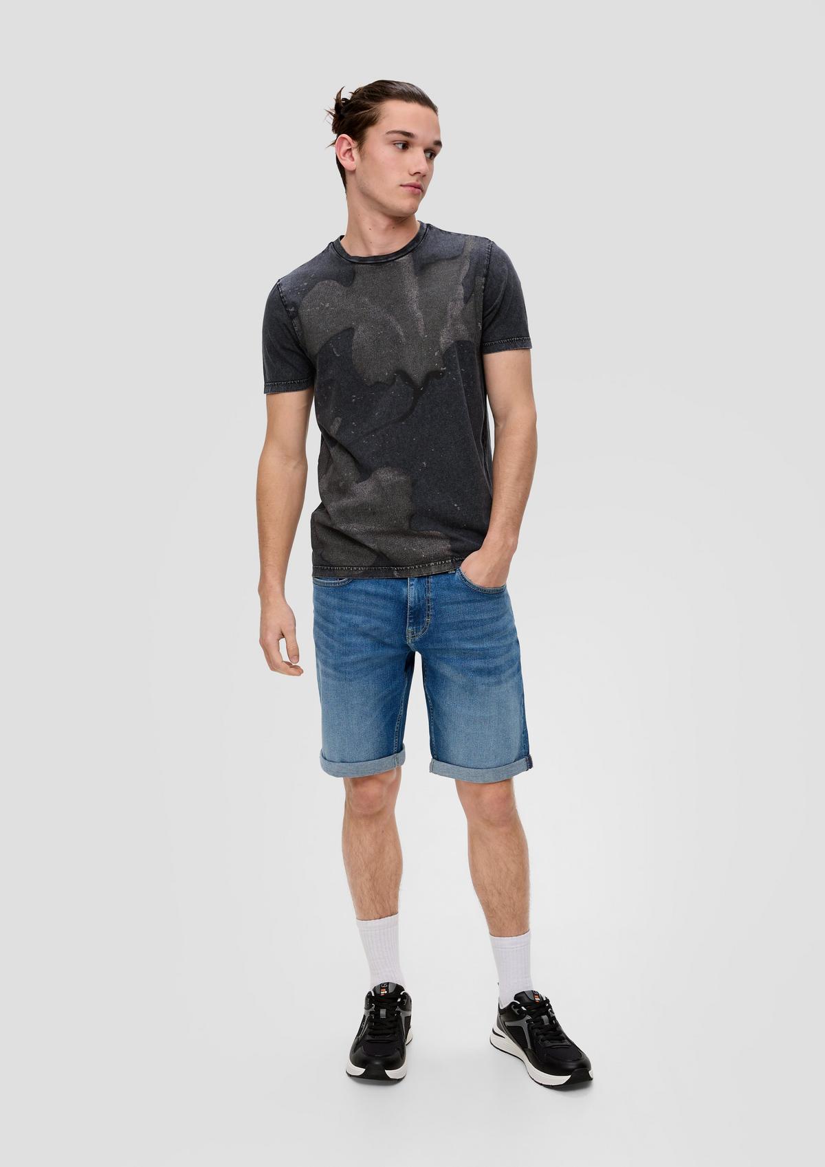 s.Oliver Pure cotton T-shirt with front print