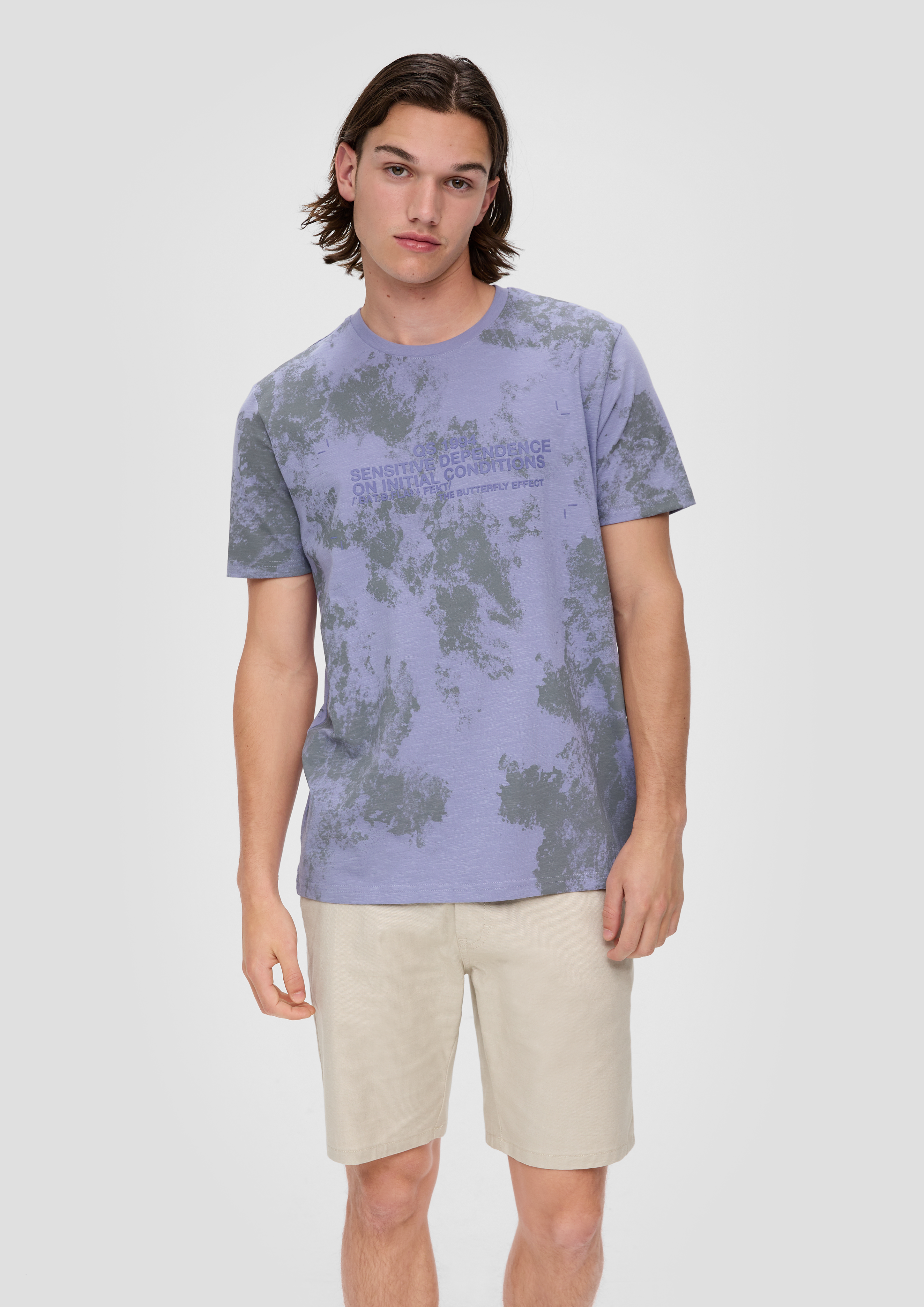 S.Oliver T-Shirt mit All-over-Print