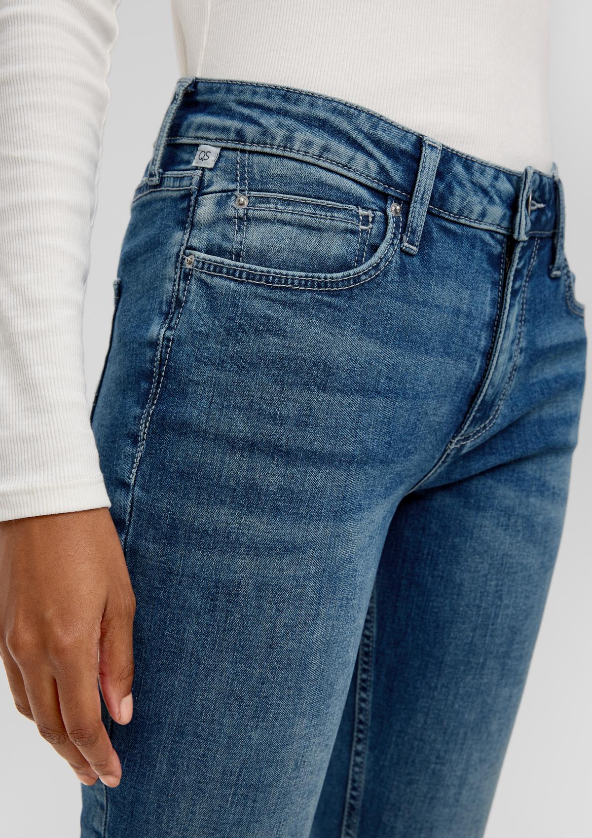 s.Oliver Sadie jeans / skinny fit / mid rise / skinny leg / stretch cotton