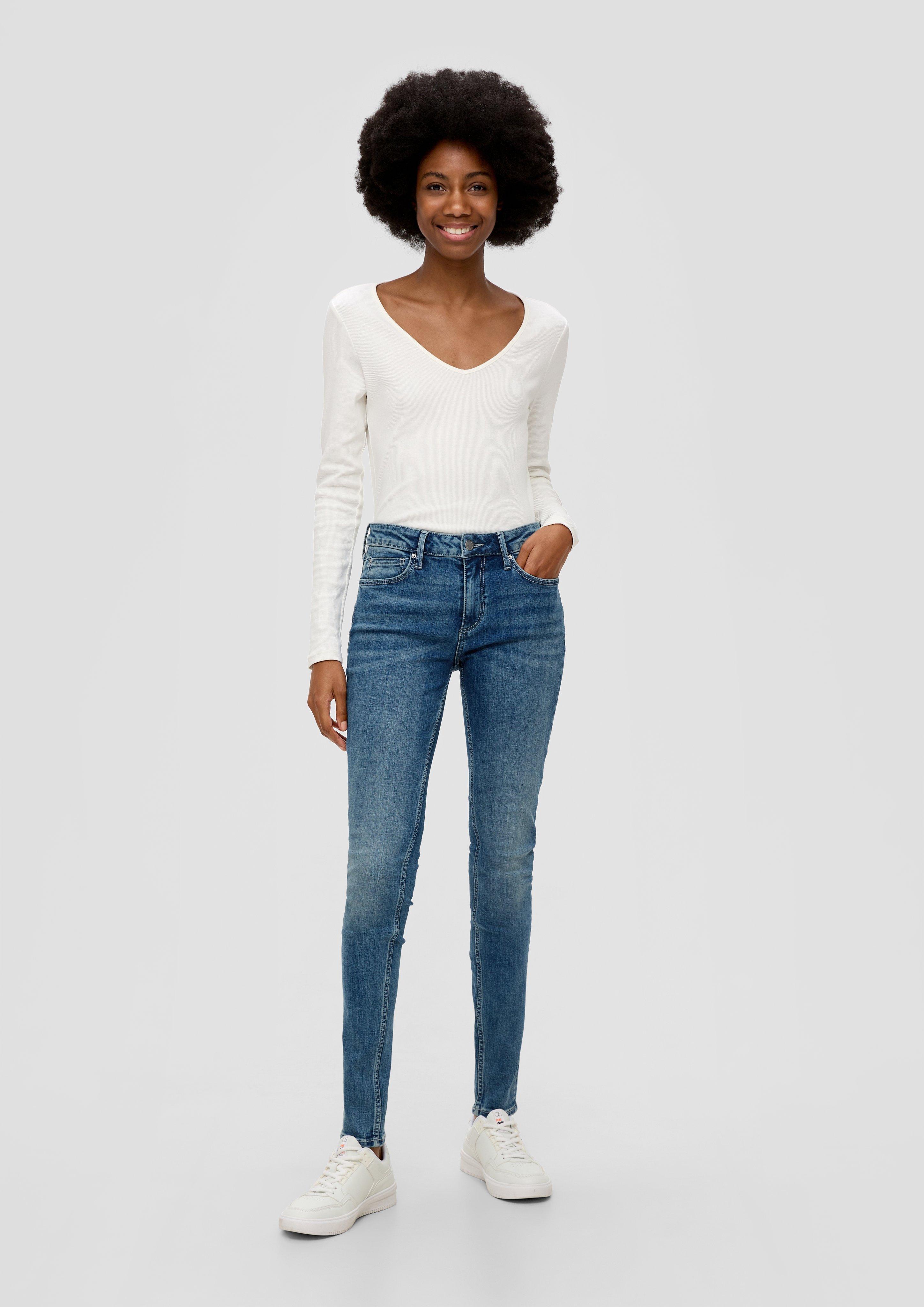 S.Oliver Sadie Jeans / Skinny Fit / Mid Rise / Skinny Leg / Baumwollstretch