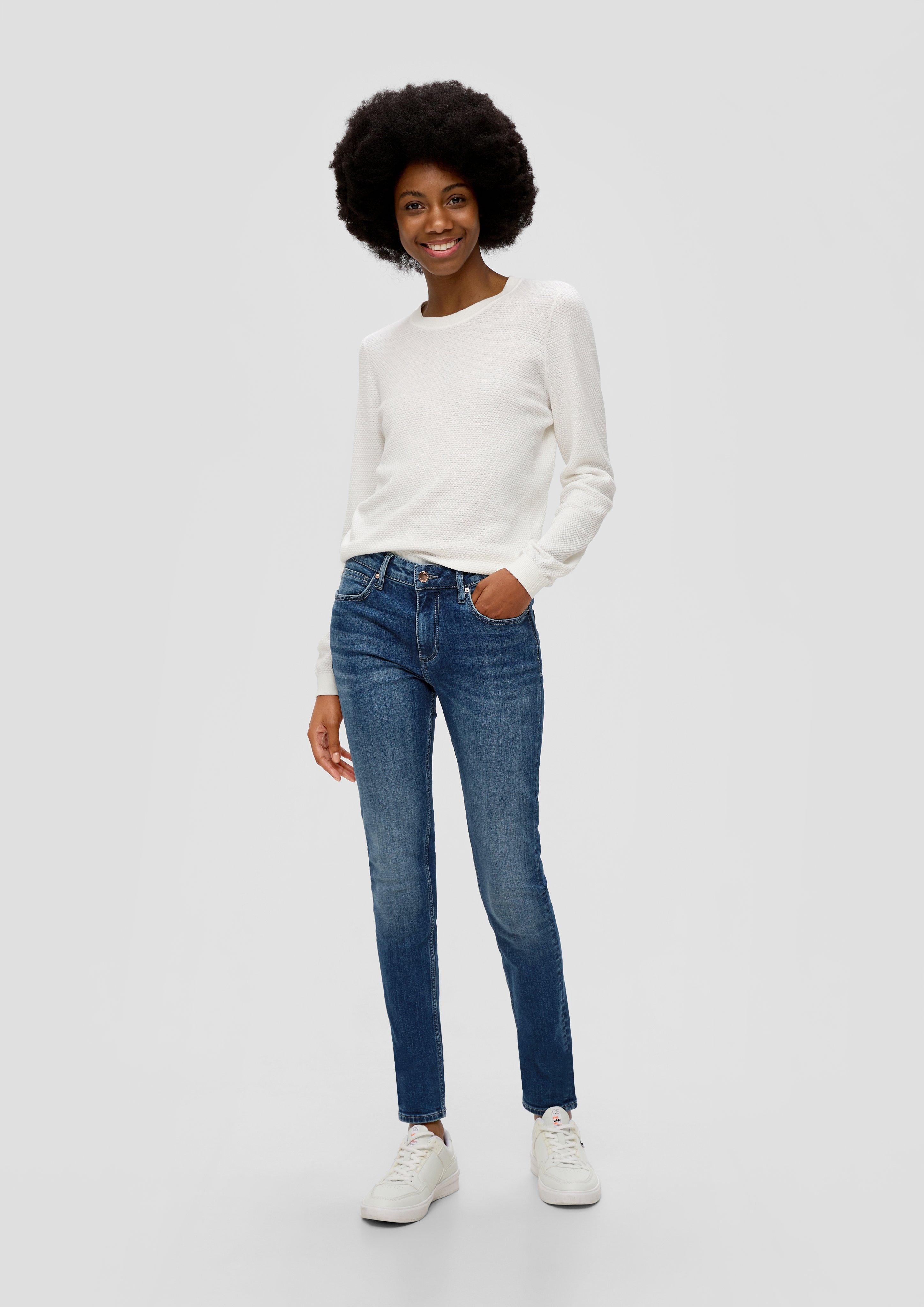 S.Oliver Sadie Jeans / Skinny Fit / Mid Rise / Skinny Leg / Baumwollstretch