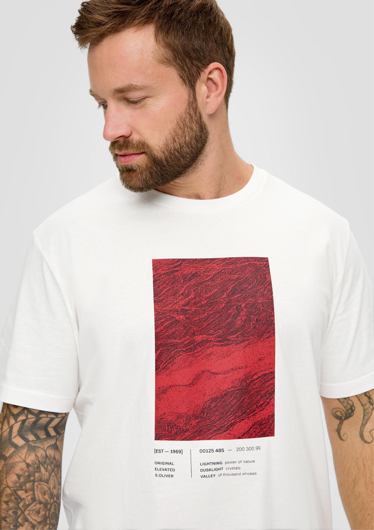 s.Oliver T-shirt with a front print