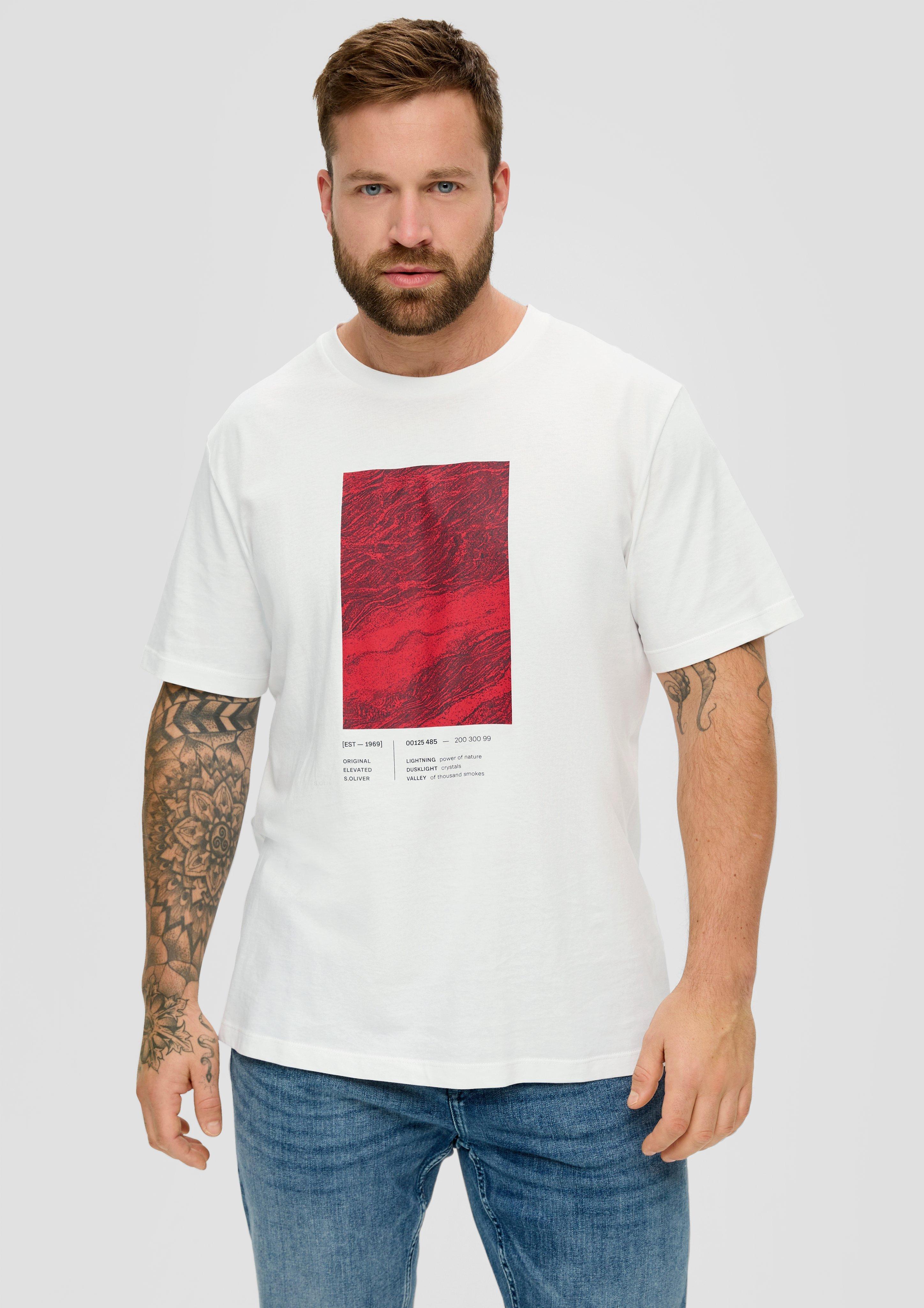 S.Oliver T-Shirt mit Frontprint