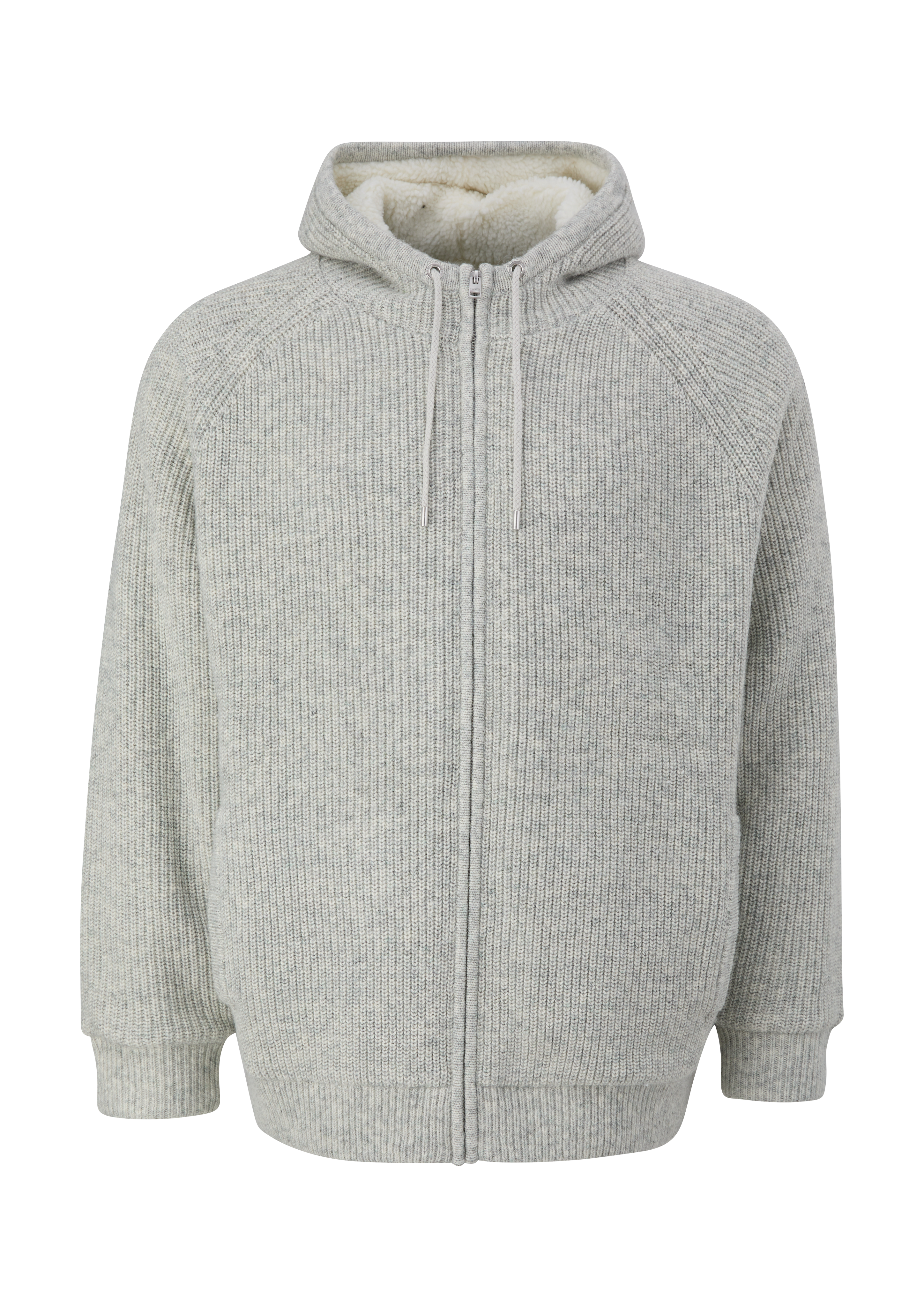 s.Oliver Kapuzenjacke aus Teddy-Plüsch