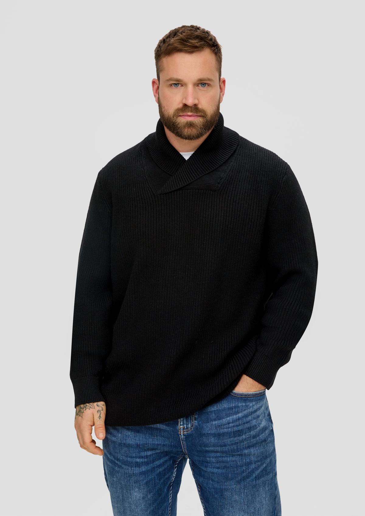 s.Oliver Pleteni pulover s udjelom vune