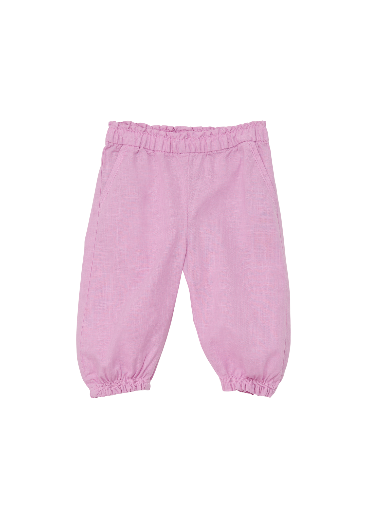 Thumbnail - s.Oliver - Hose aus leichtem Baumwollgewebe, Babys, Rosa