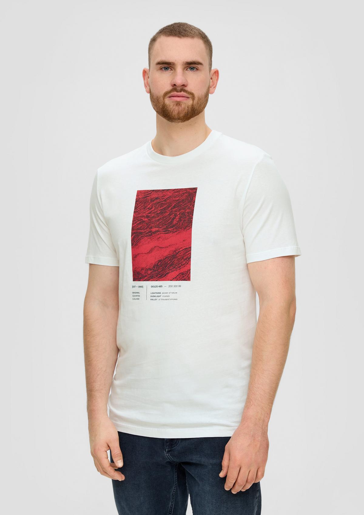 s.Oliver Jerseyshirt mit Frontprint
