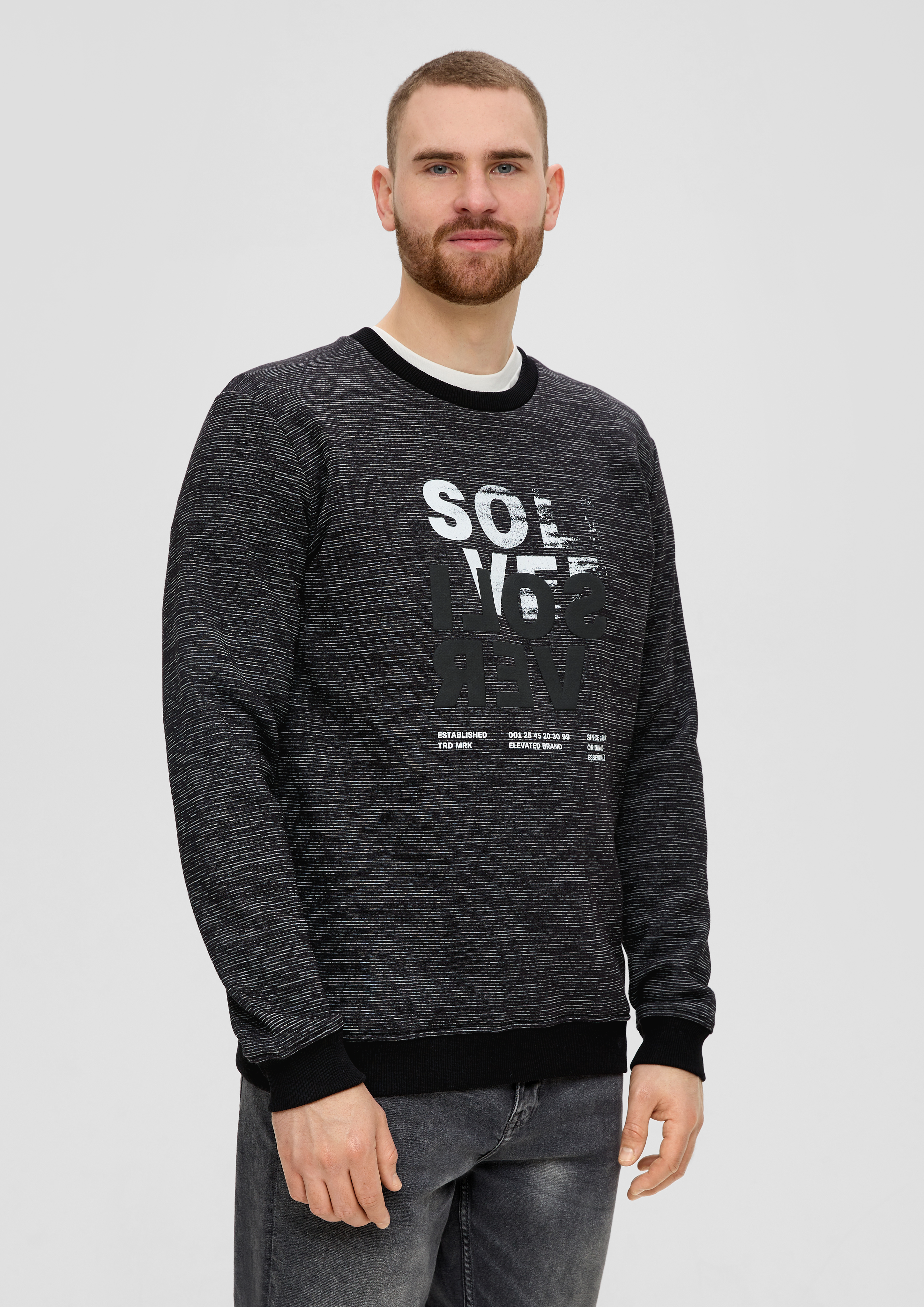 S.Oliver Sweatshirt mit Frontprint