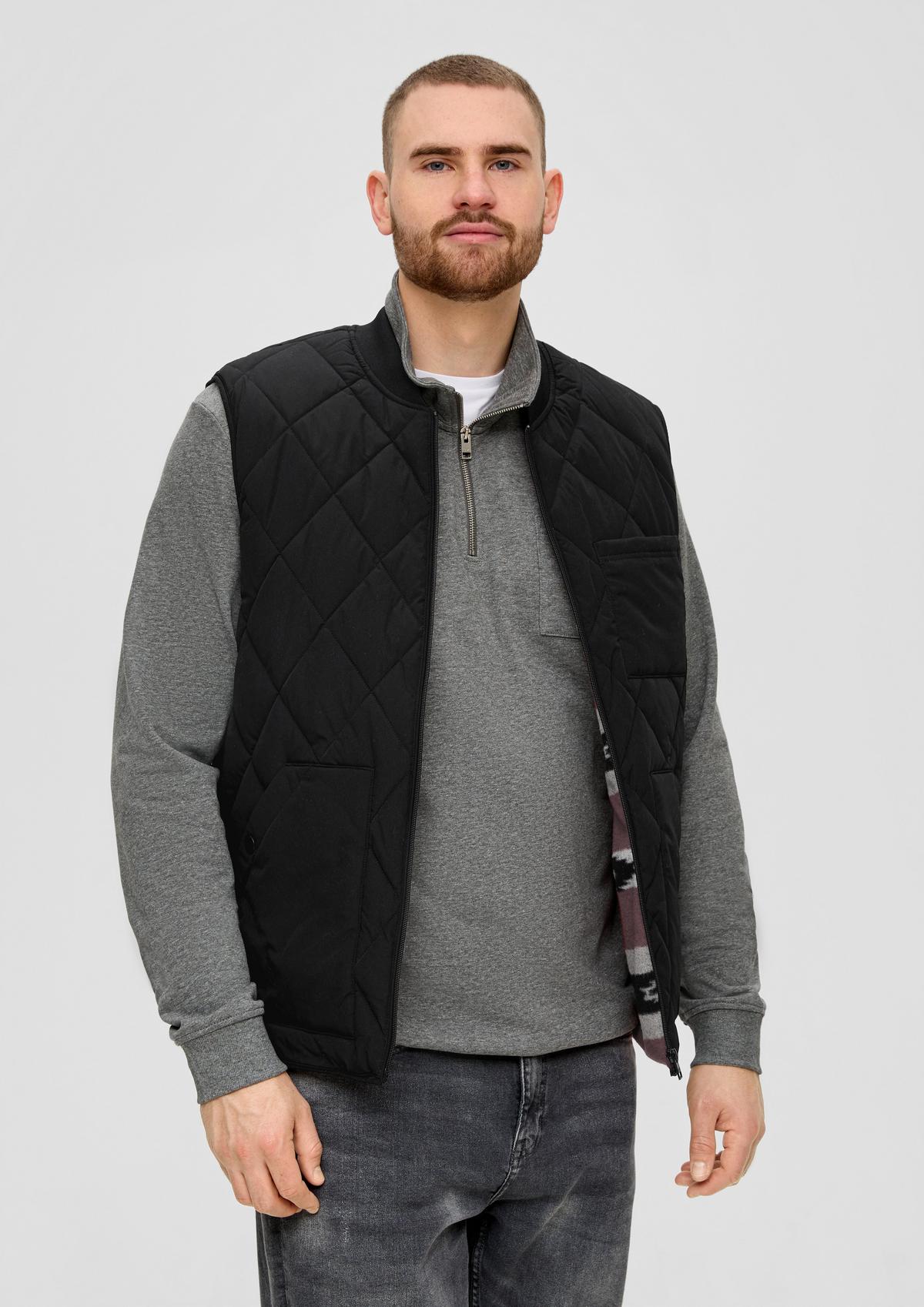 s.Oliver Lightweight body warmer with quilting