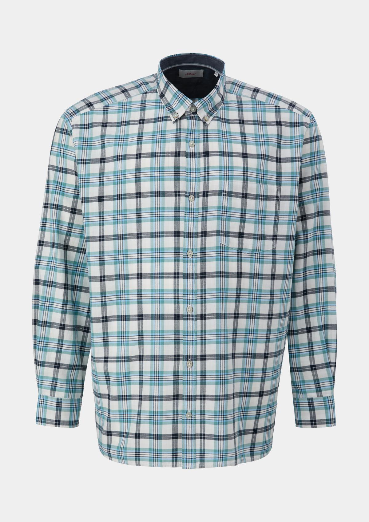 s.Oliver Regular: button-down shirt