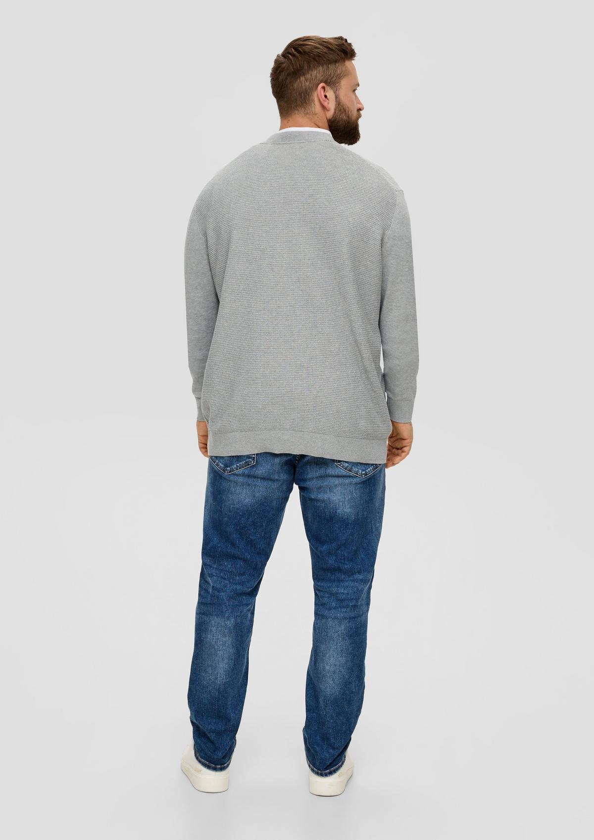 s.Oliver Pleteni pulover s pike uzorkom