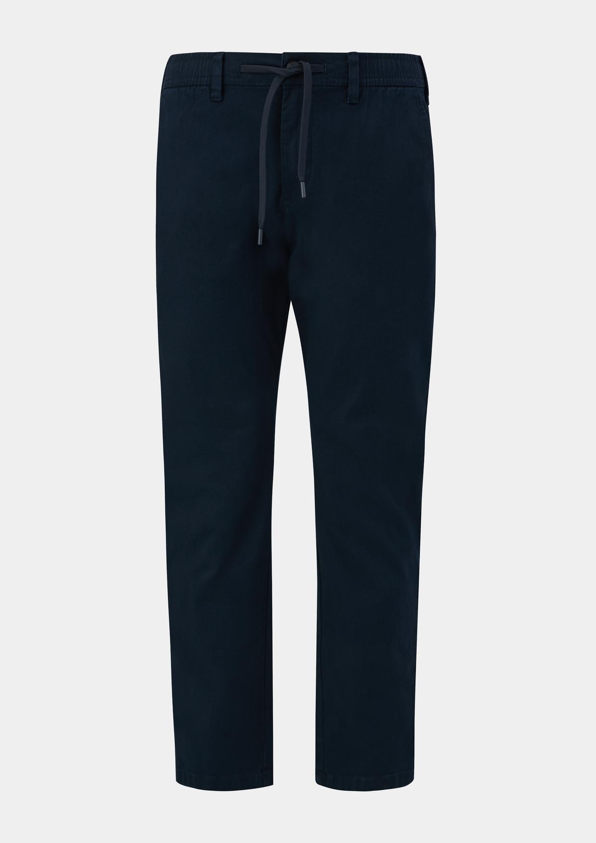 s.Oliver Relaxed fit: Trousers with drawstring waistband