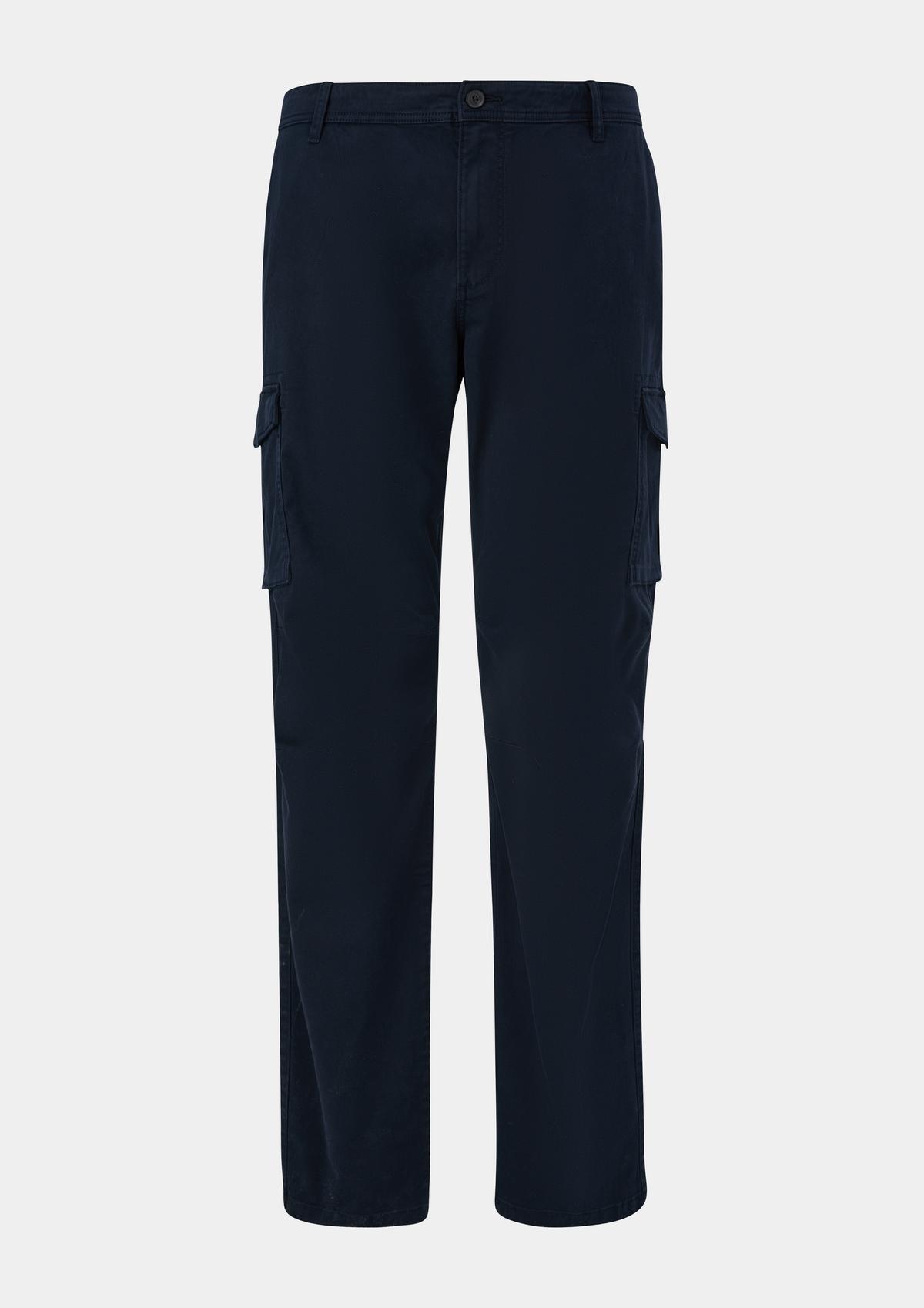 s.Oliver Regular fit: cargo trousers in a cotton blend