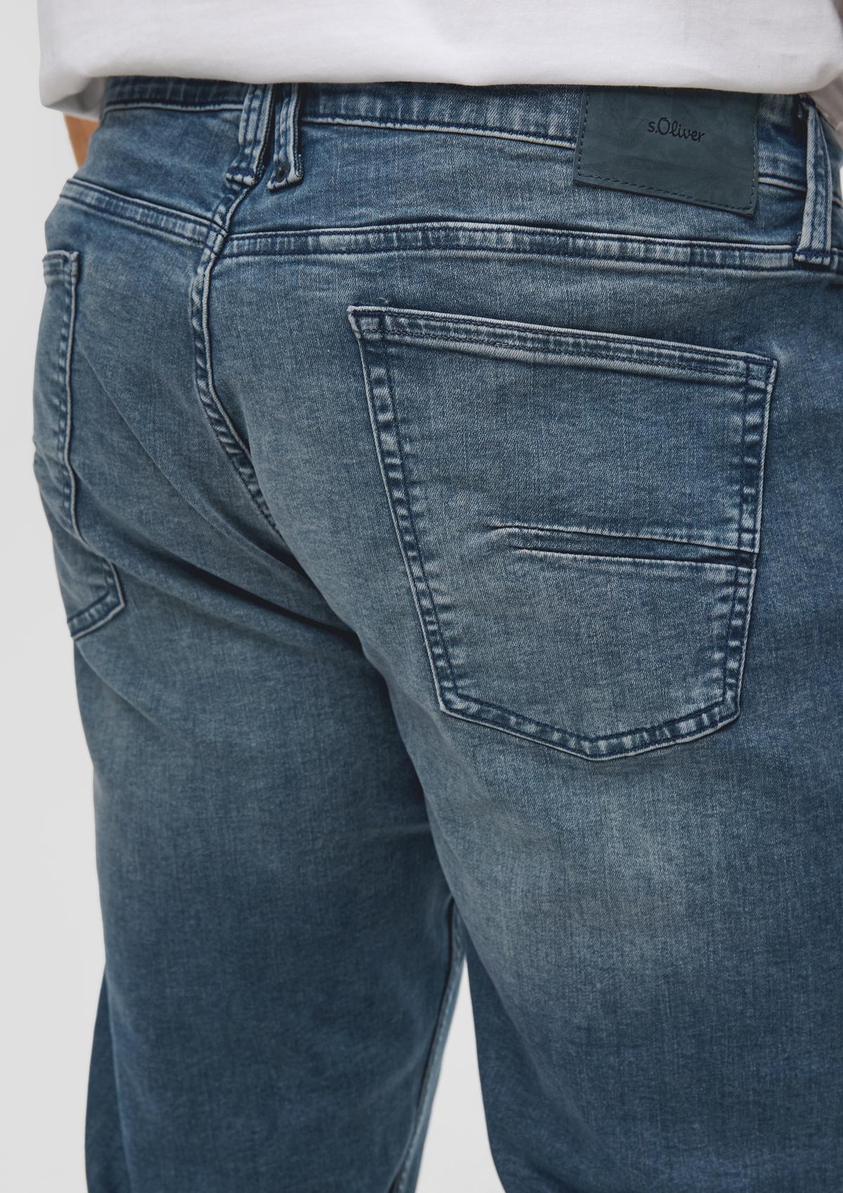 jeans leg - mid regular York / fit / / blue rise regular